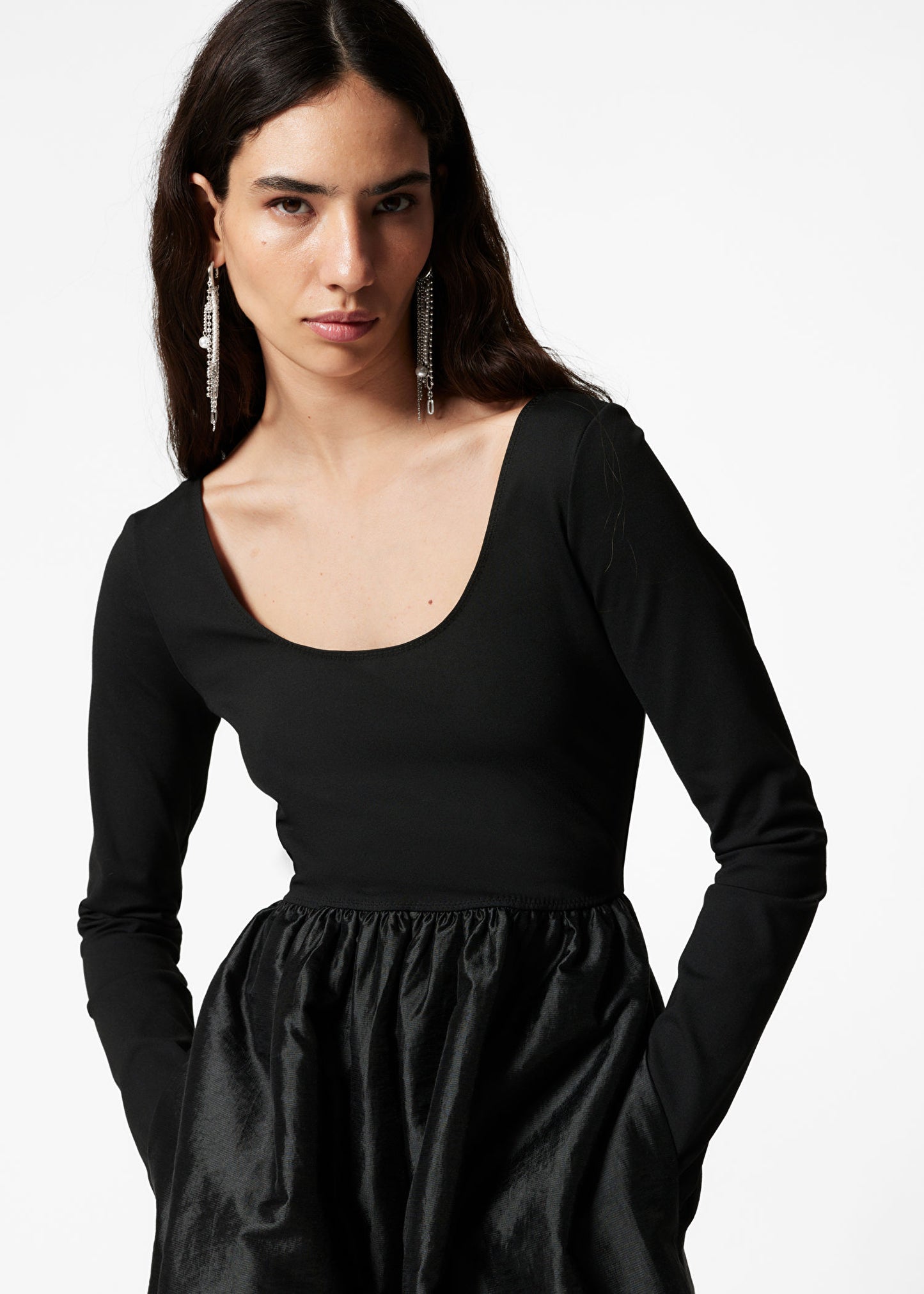 A-Line Midi Dress