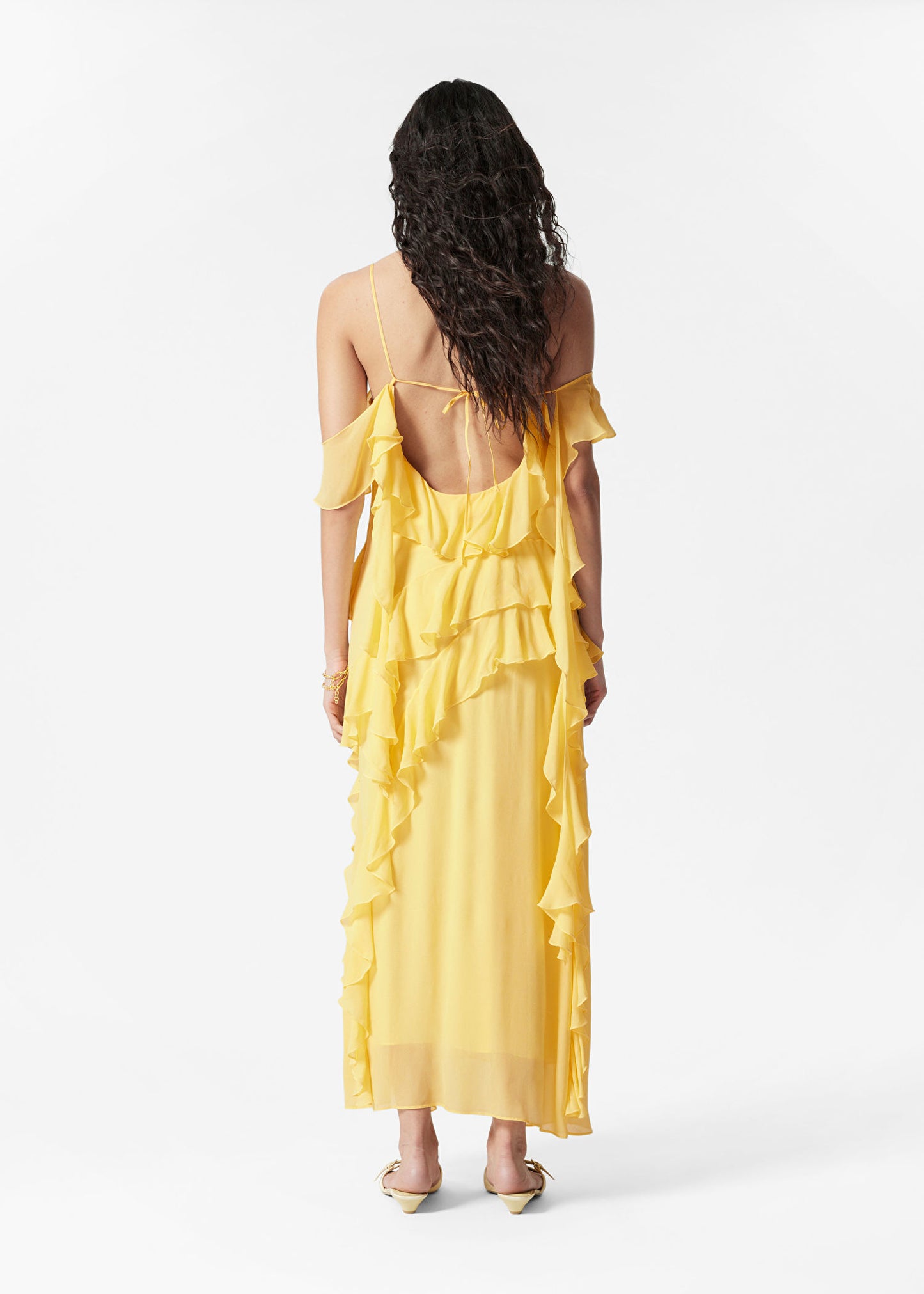 Ruffle Maxi Dress