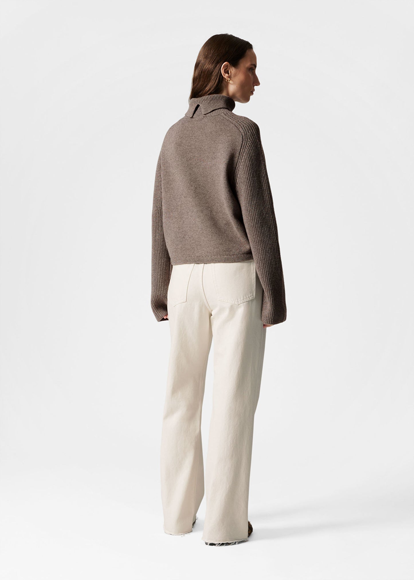 Boxy Turtleneck Jumper