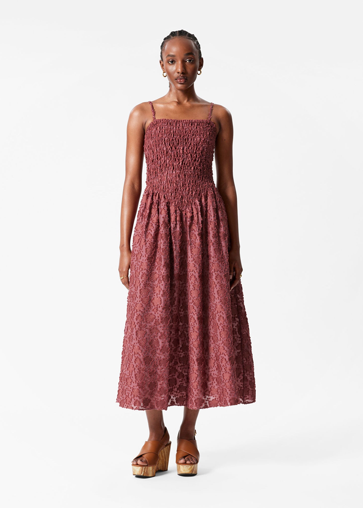 Smock Maxi Dress