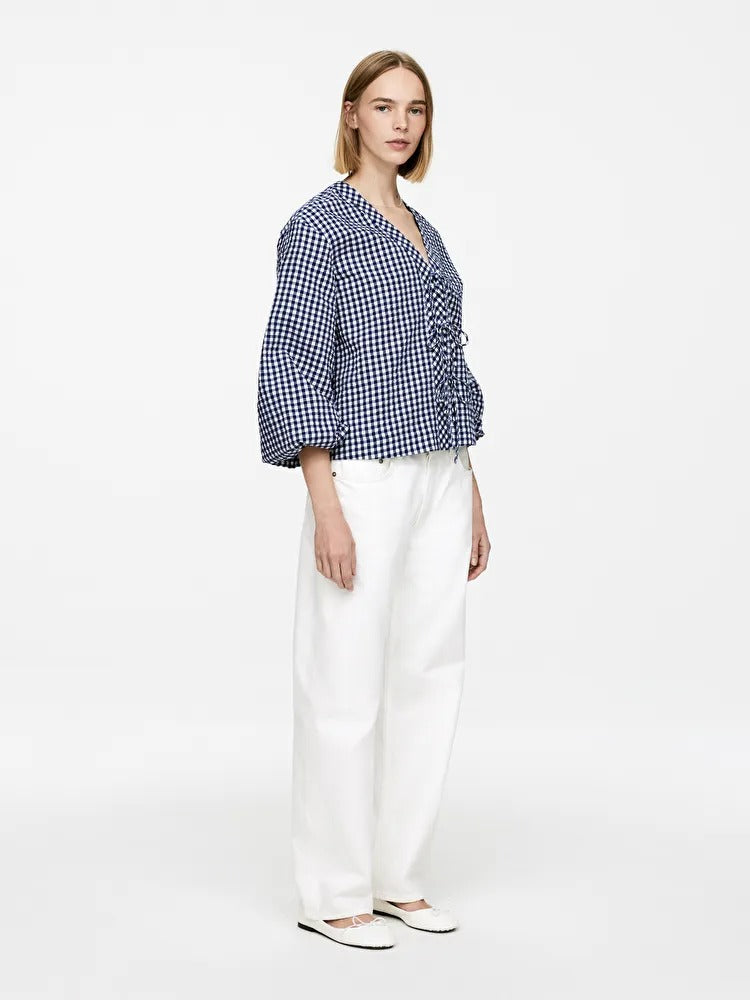 Seersucker Blouse