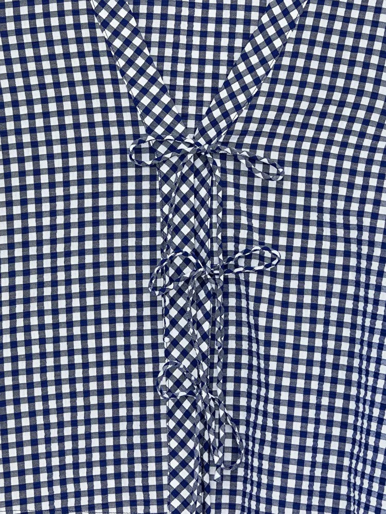 Seersucker Blouse