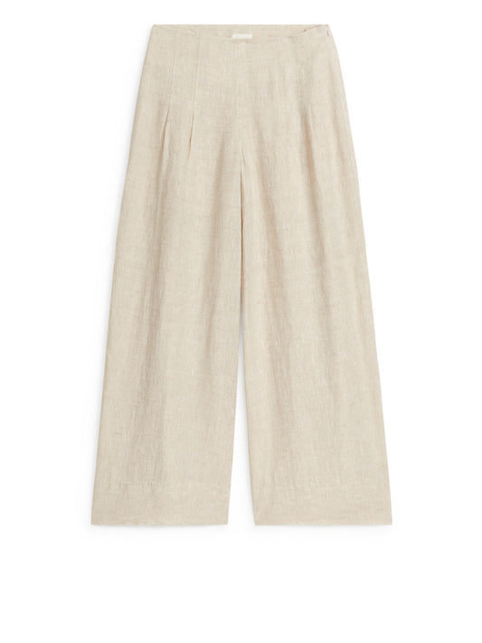 Relaxed linen trousers