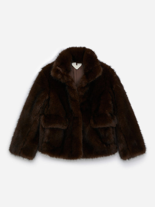 Faux Fur Jacket