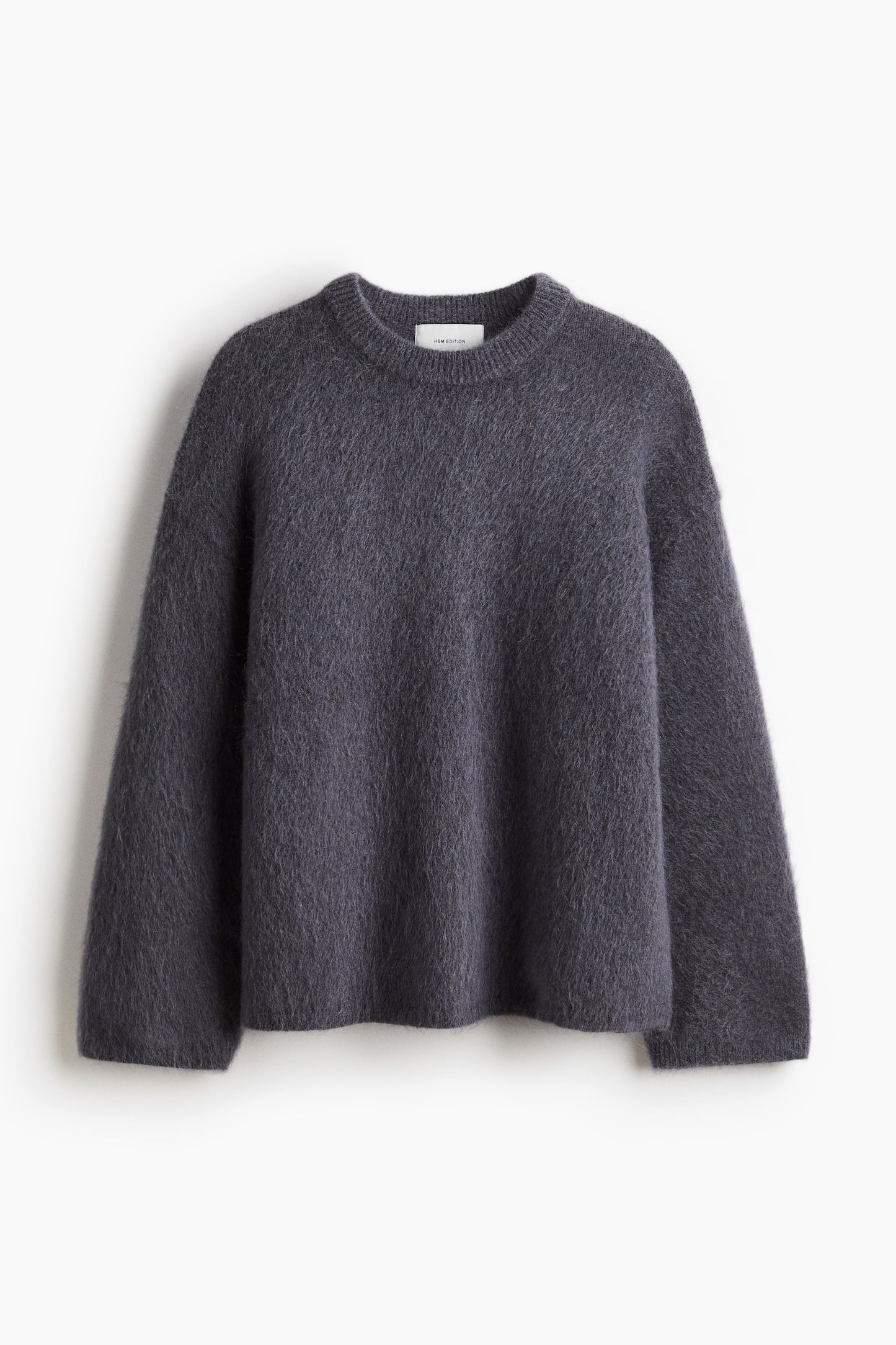 Oversized mohair-blend jumper