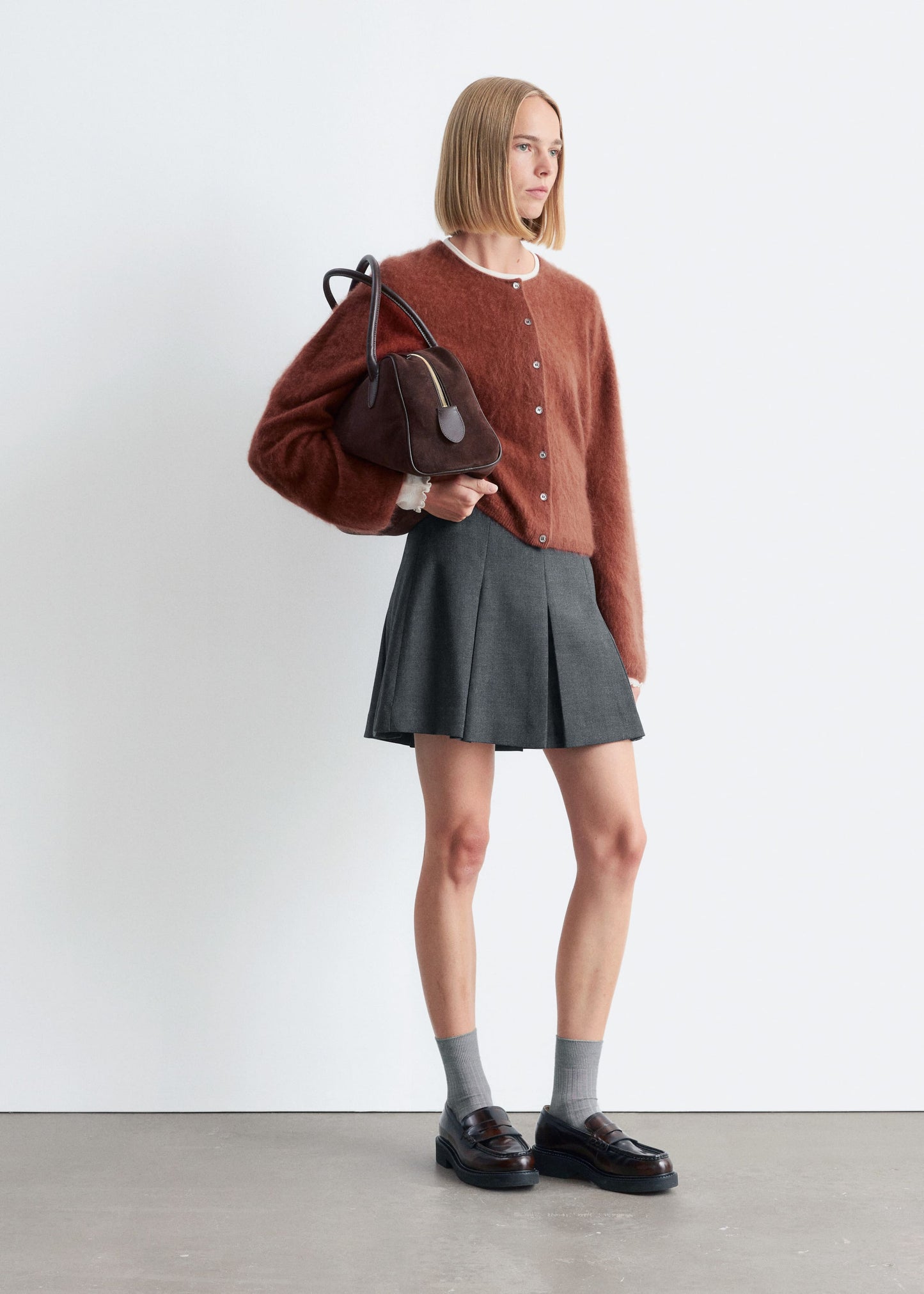 Knitted Cashmere Cardigan
