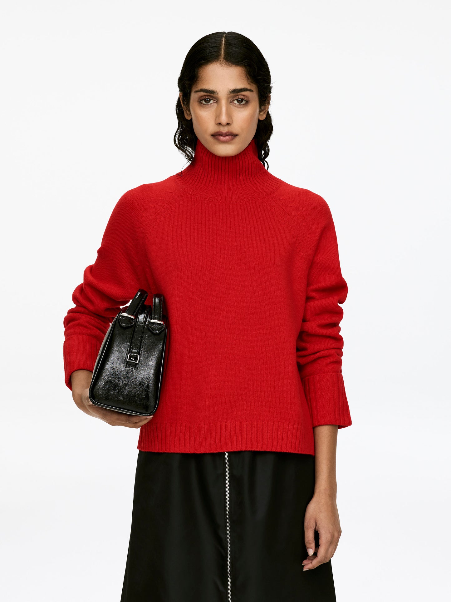 Roll-Neck Wool Jumper