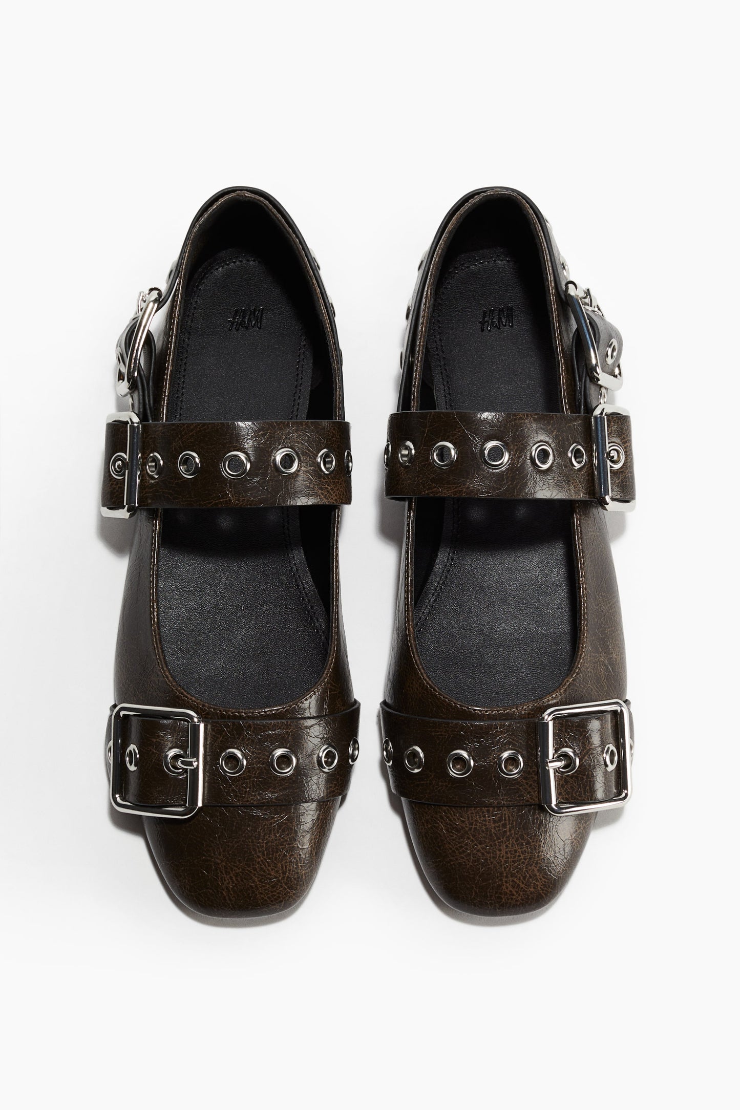 Buckle-detail Mary Janes