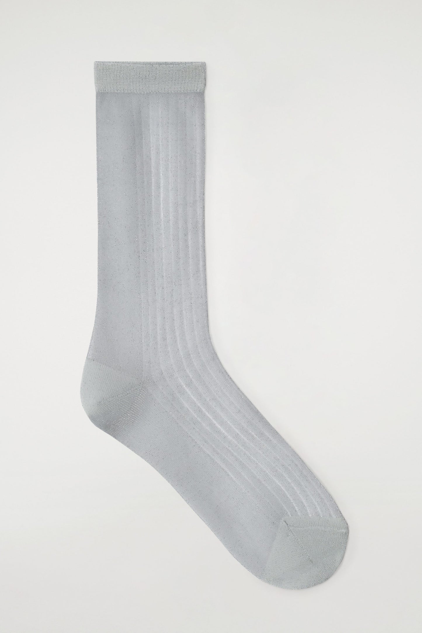 Ribbed Sheer Socks