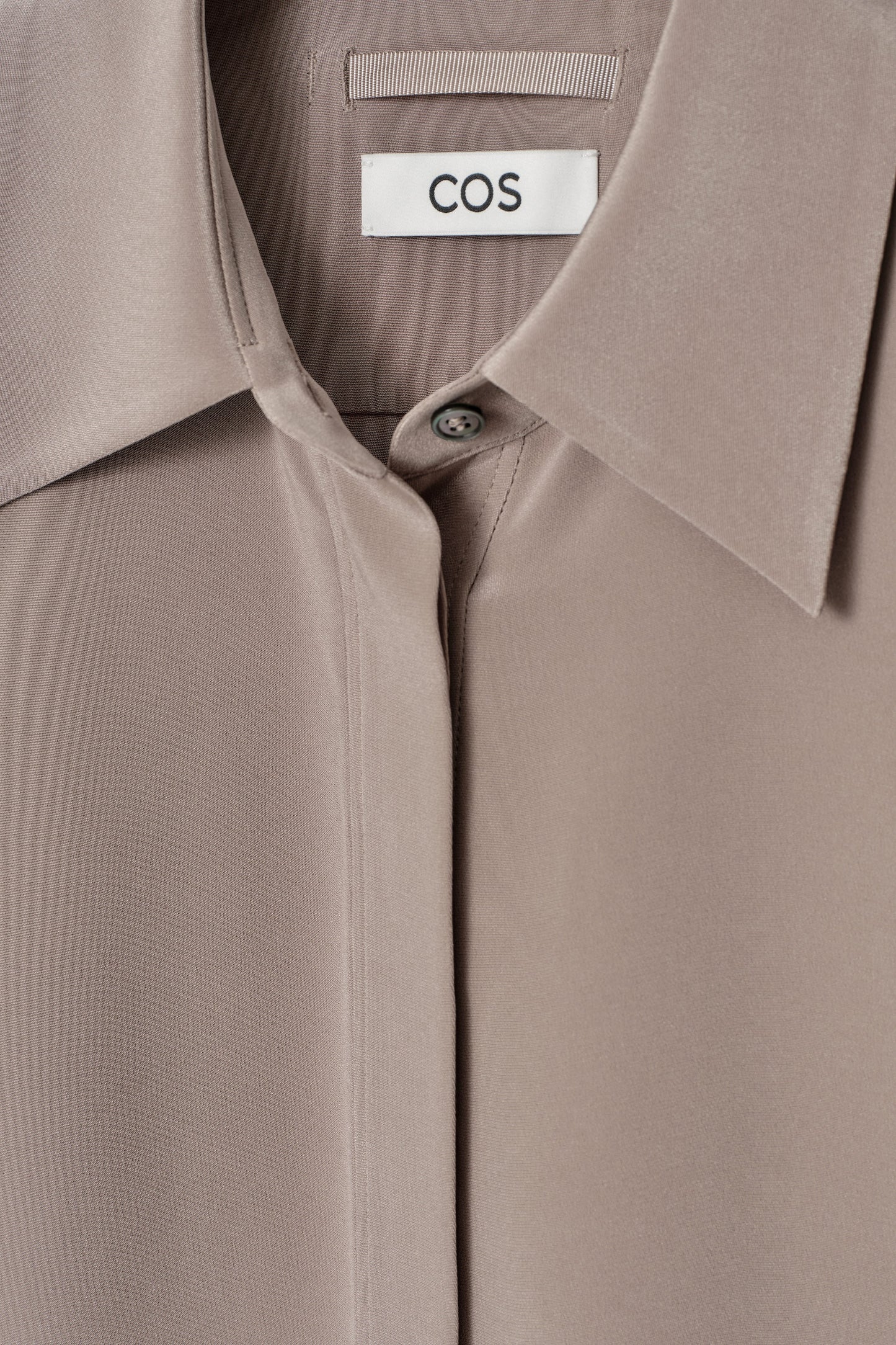 Longline Silk Shirt