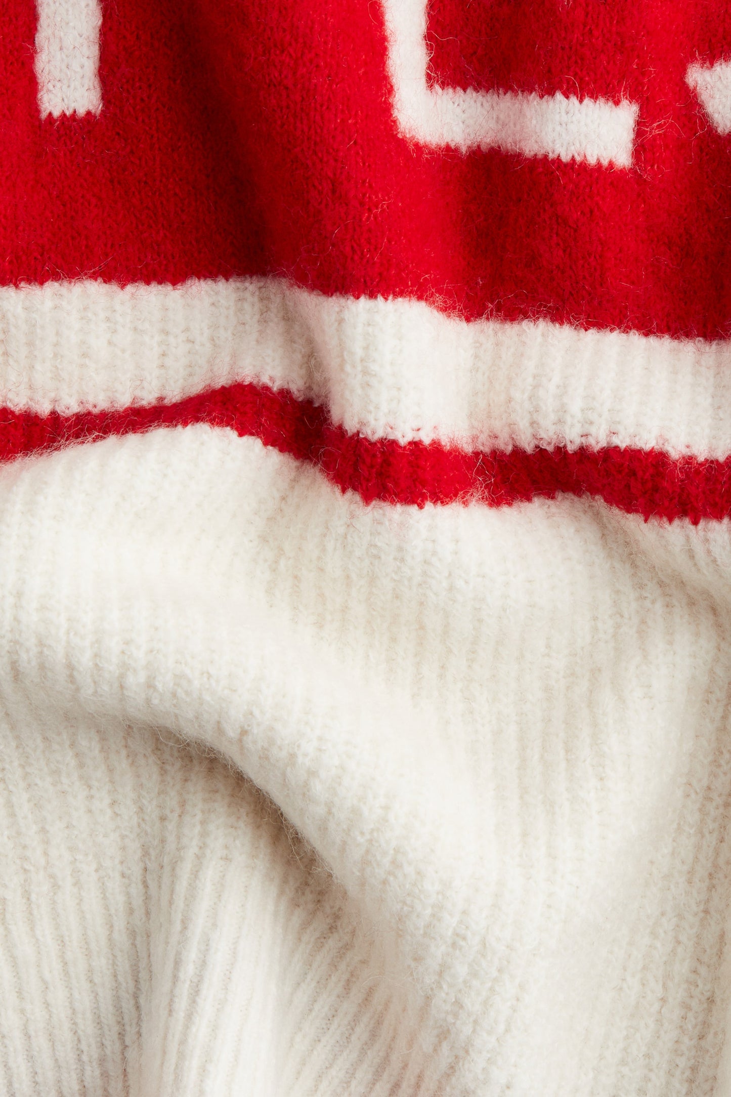 Text-motif jumper