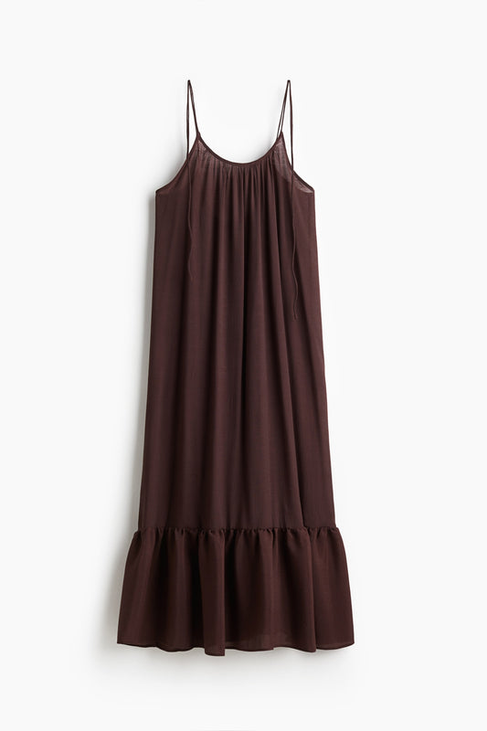 Tie-strap beach dress