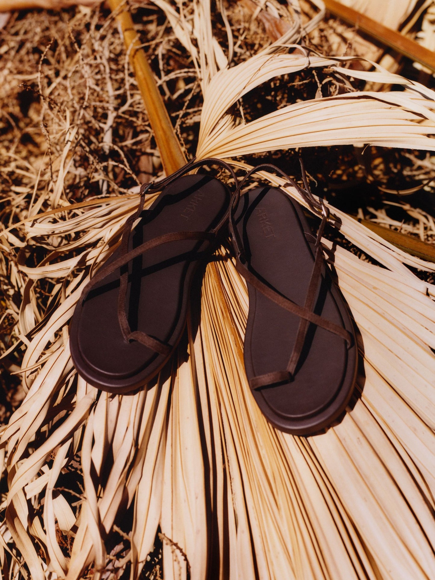 Leather Strap Sandals