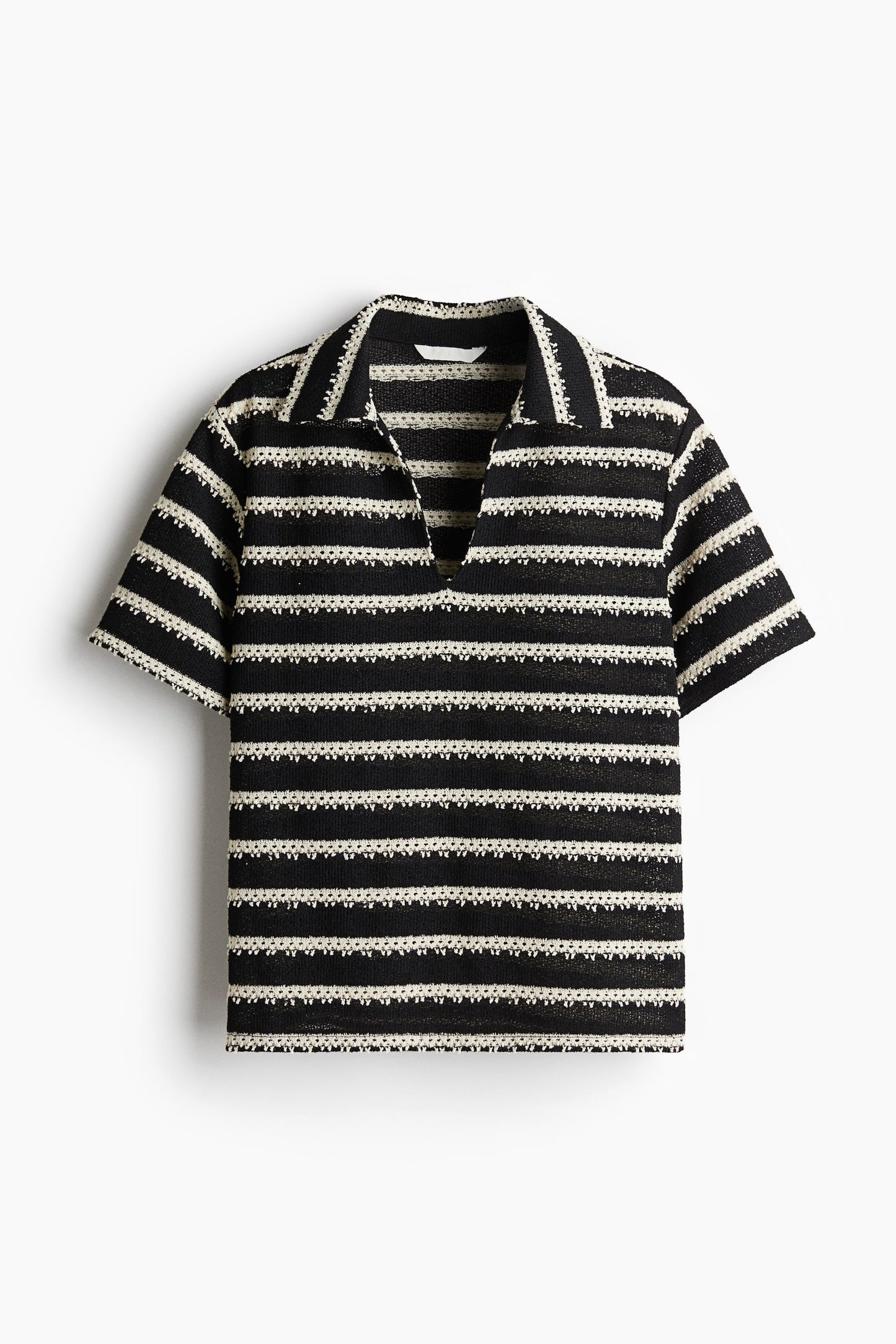 Collared knitted top