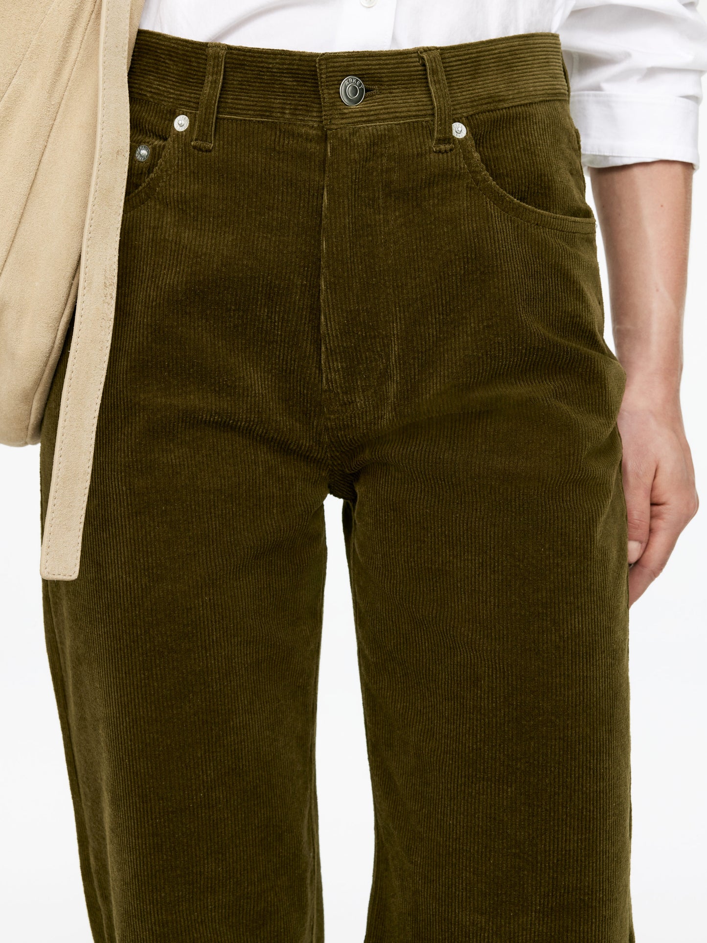 CORAL Corduroy Wide Jeans