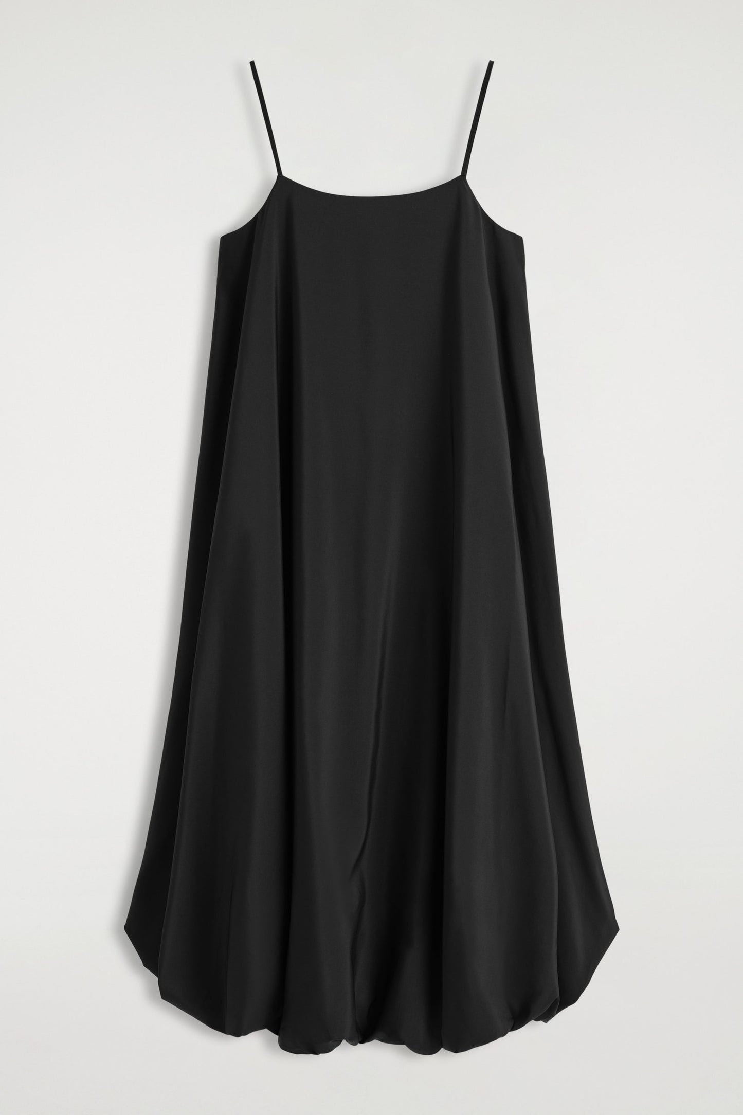 Bubble-Hem Mini Dress