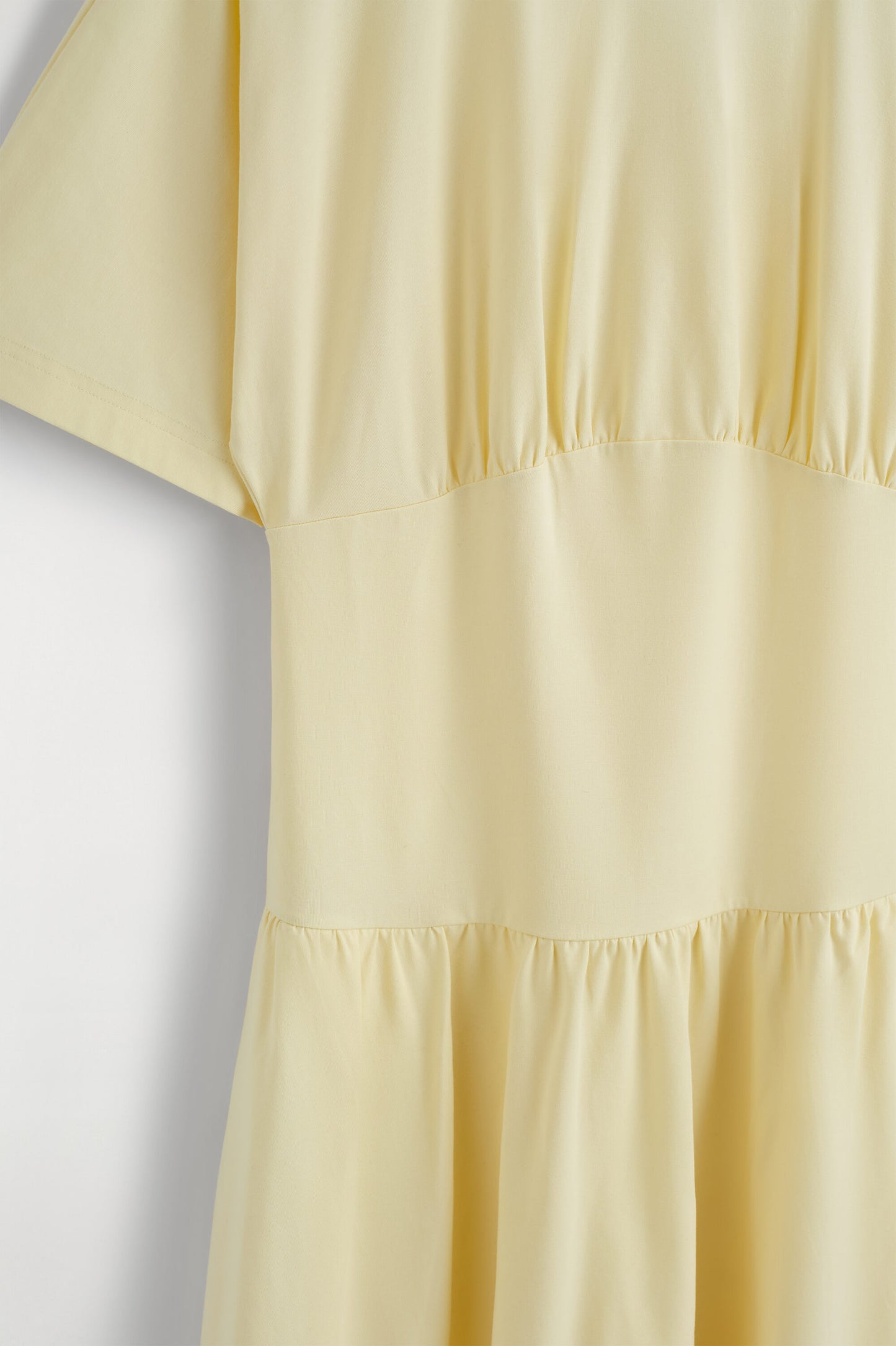 Waisted Cotton Midi Dress