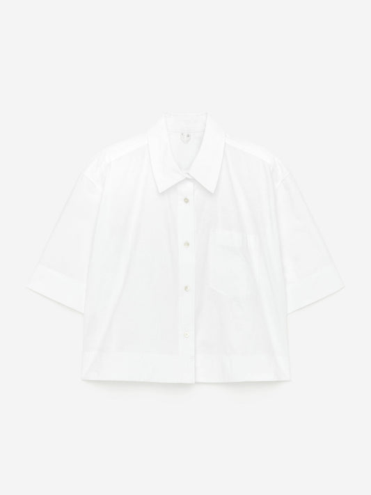 Short-Sleeve Cotton Shirt