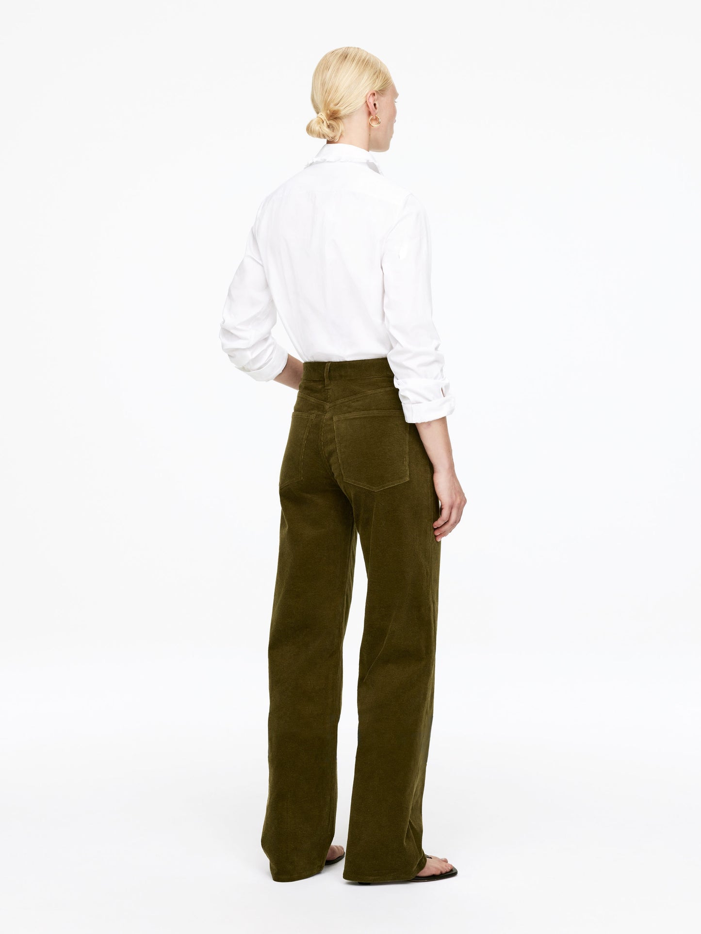 CORAL Corduroy Wide Jeans