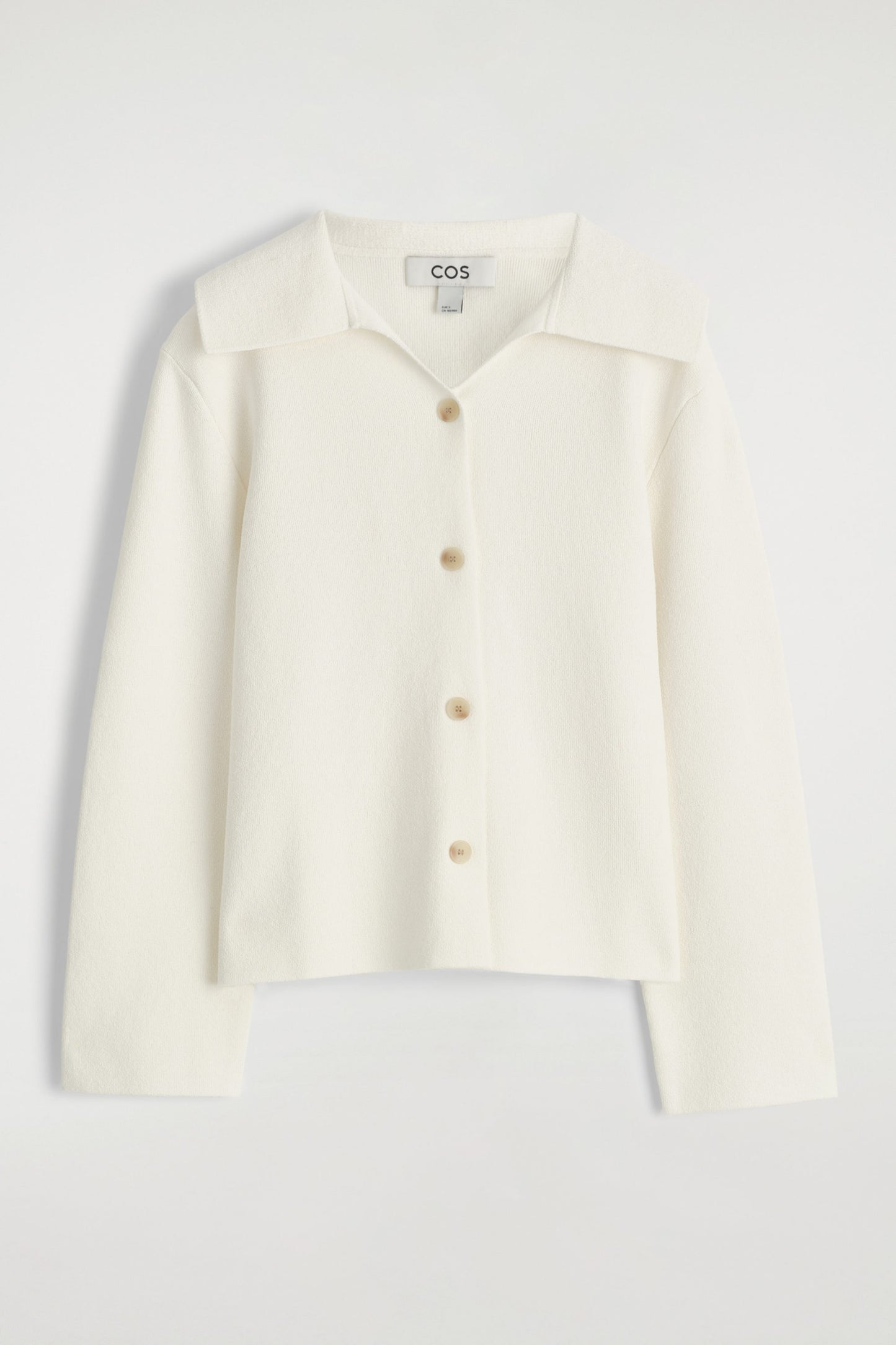 Collared Knitted Jacket
