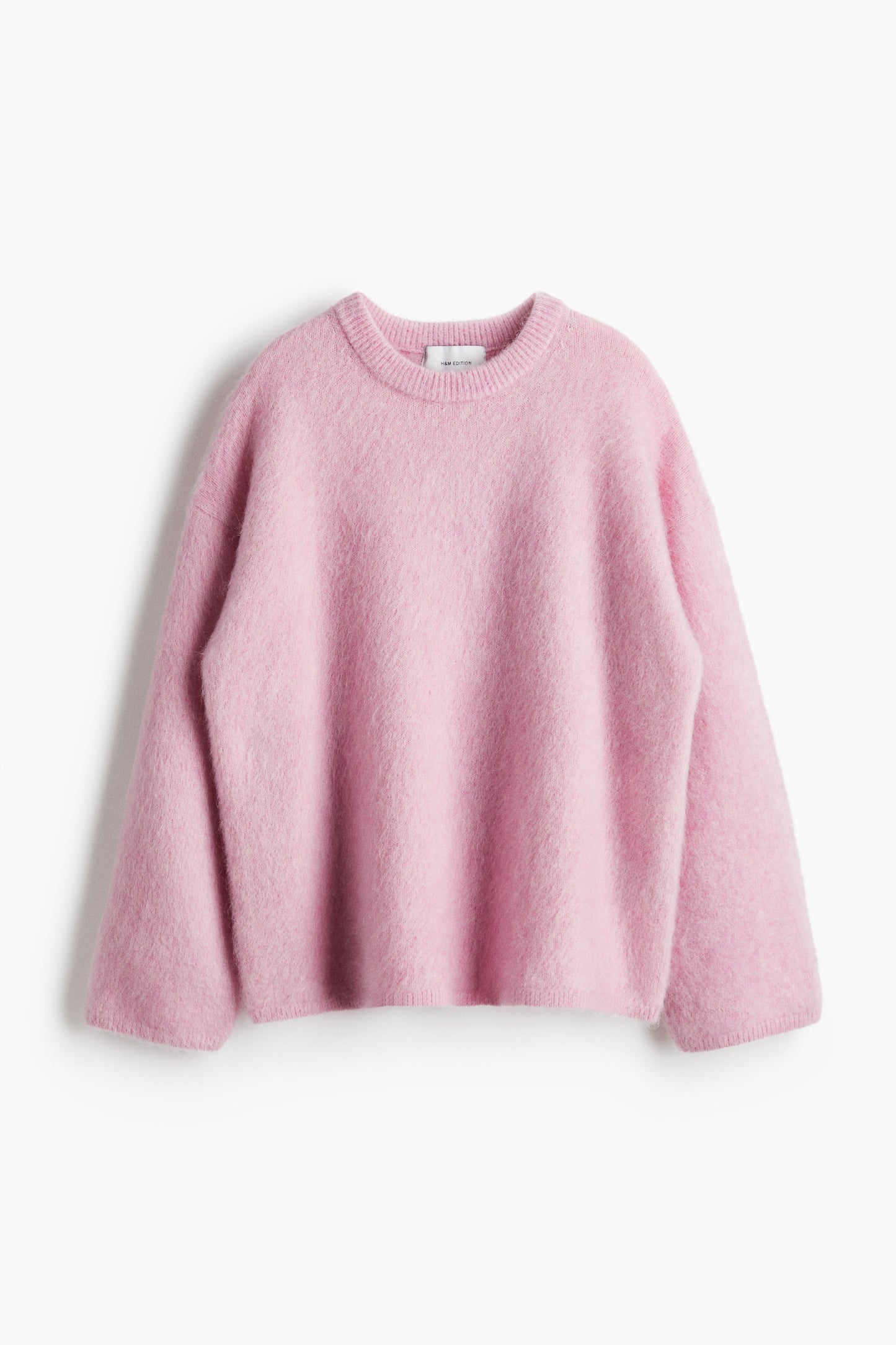 Oversized mohair-blend jumper
