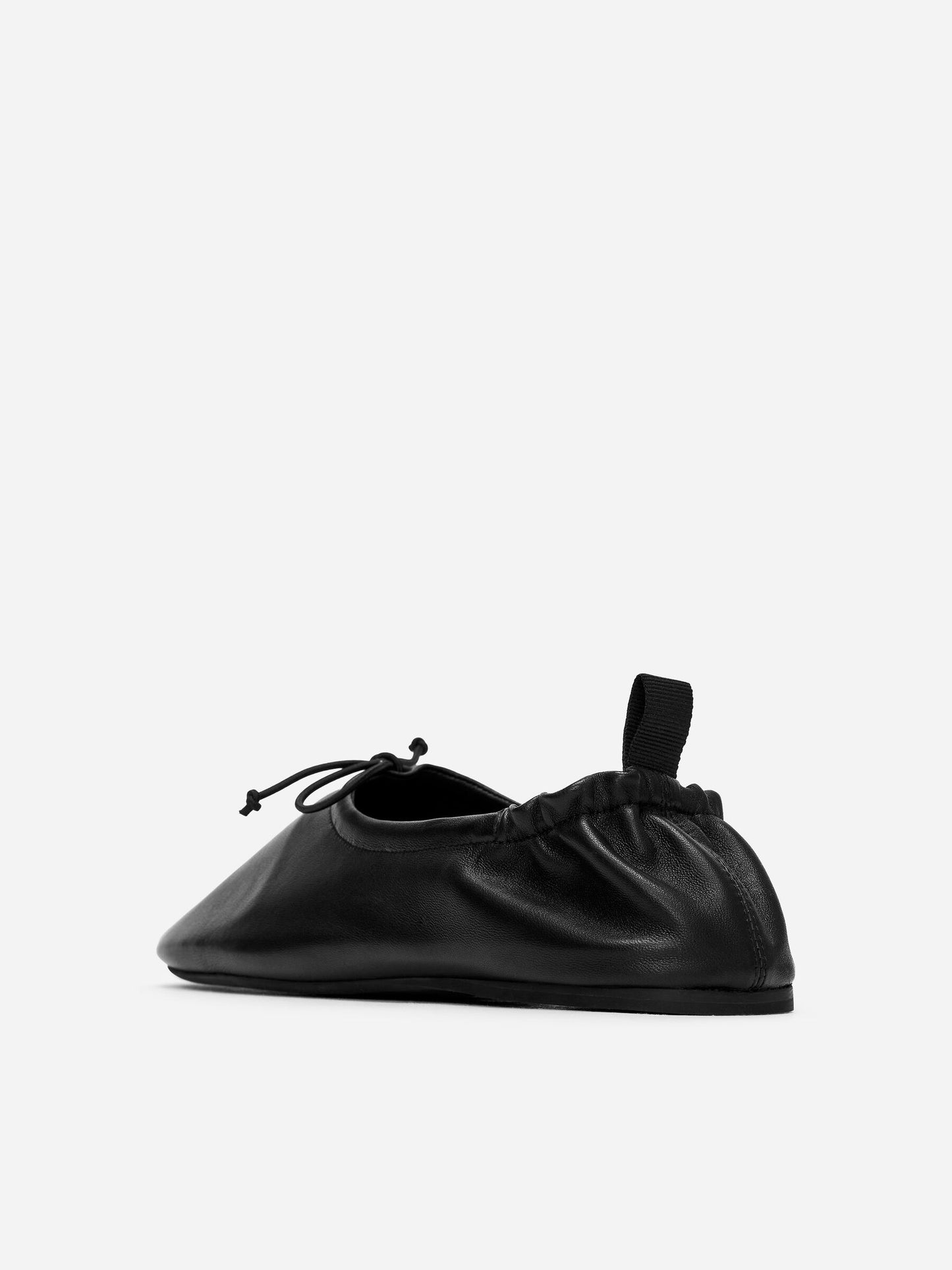 Sporty Leather Ballerinas