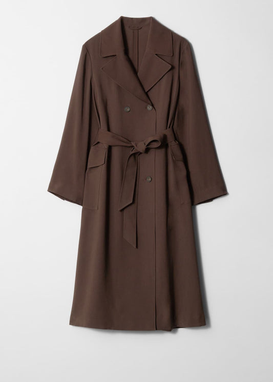 Double-Breasted Trench Coat