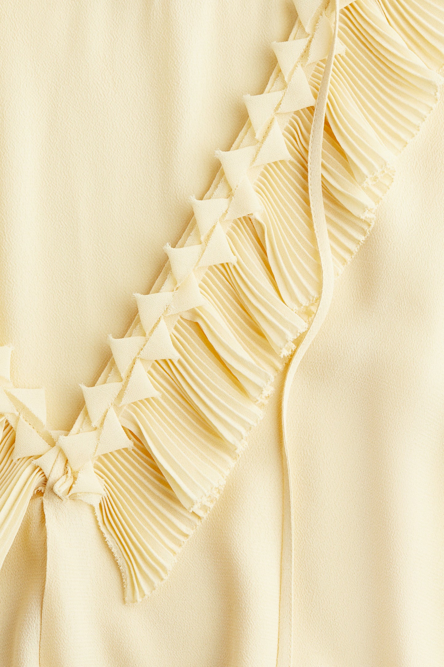 Ruffled tunic