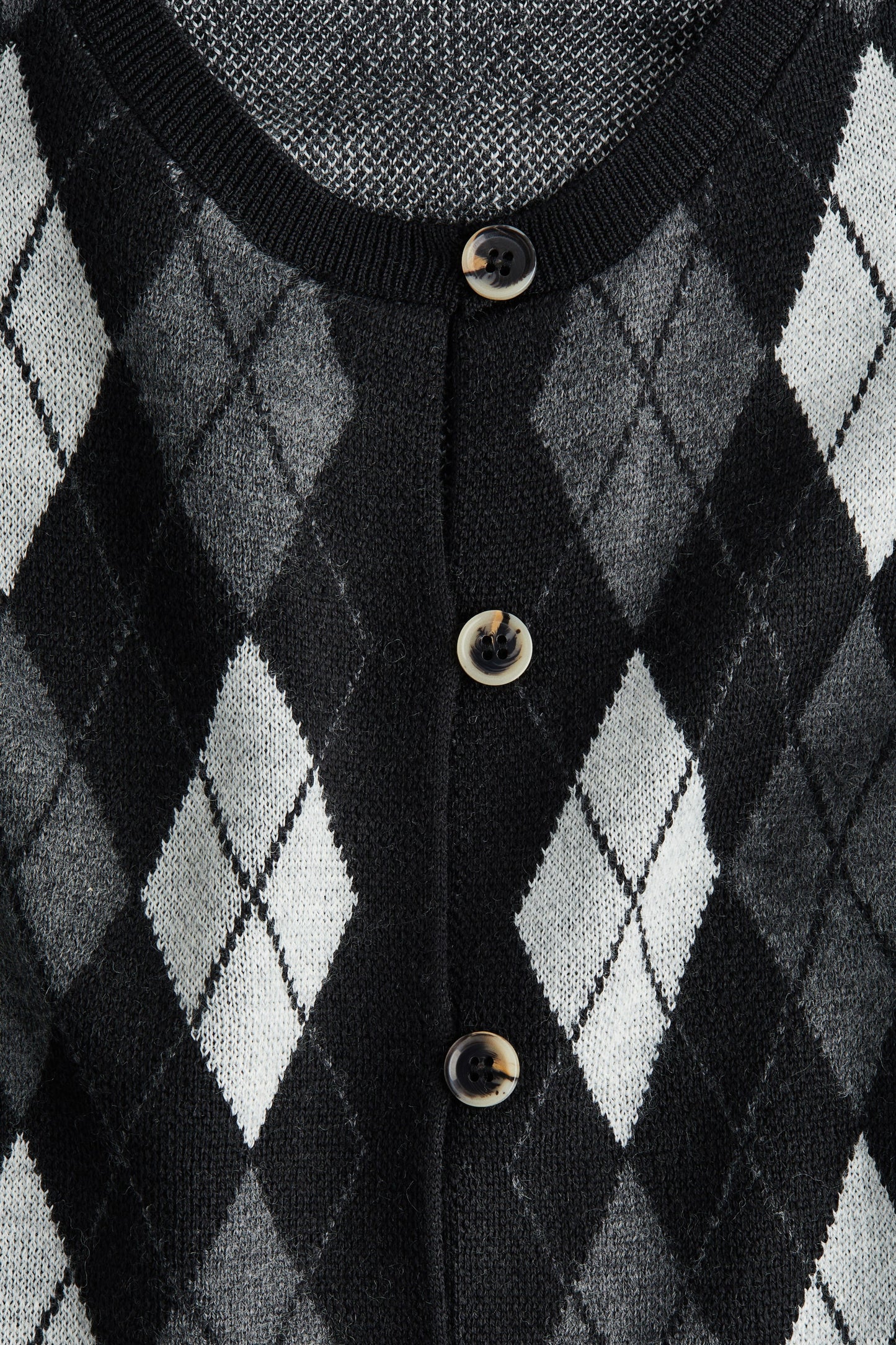 Wool-blend jacquard-knit waistcoat