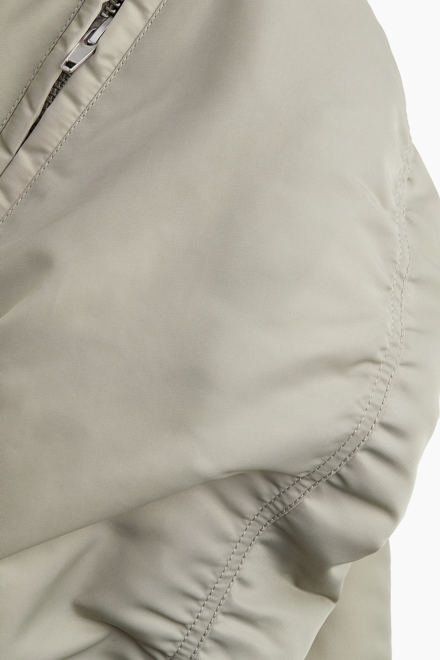 Padded bomber jacket