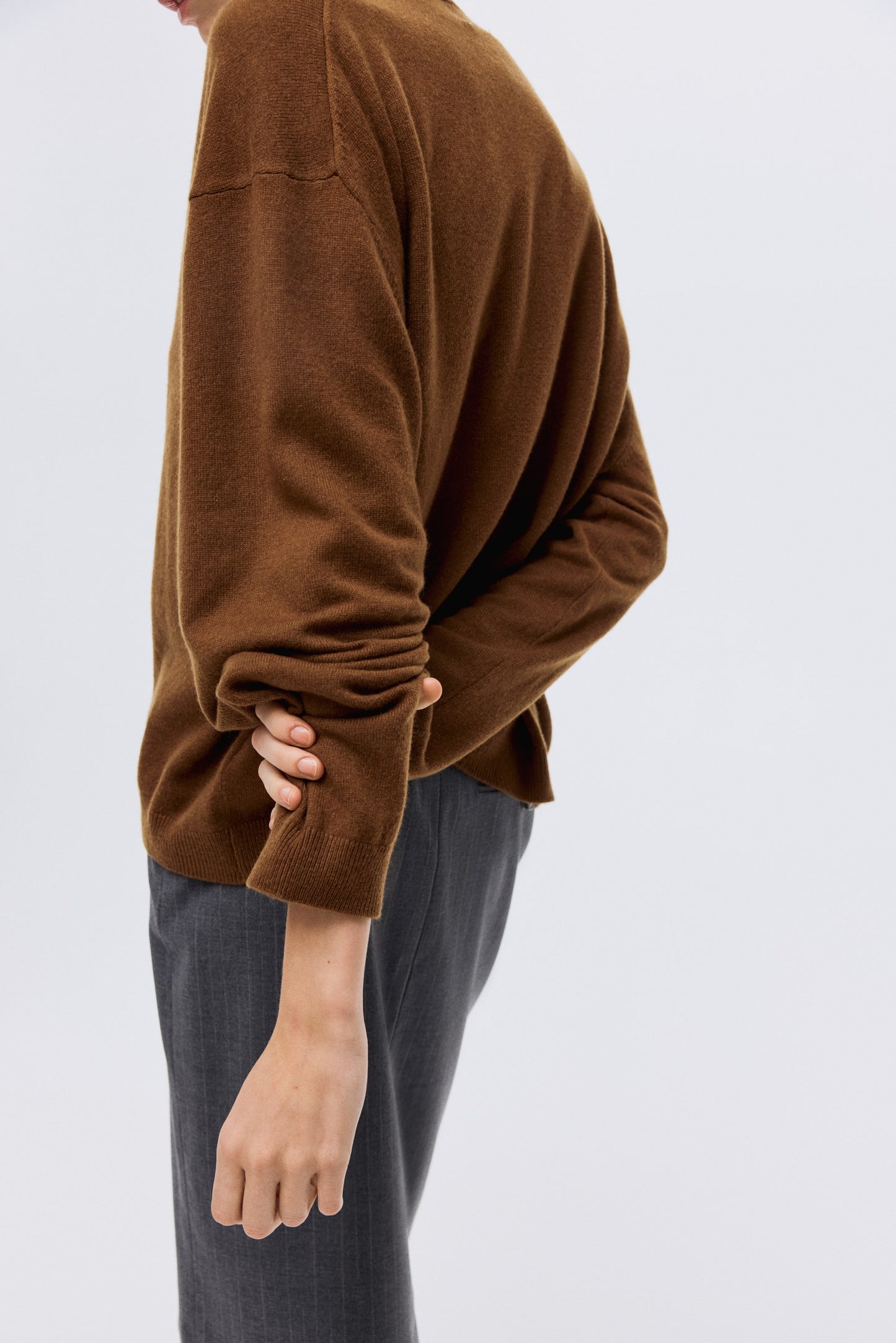 Fine-knit cashmere jumper