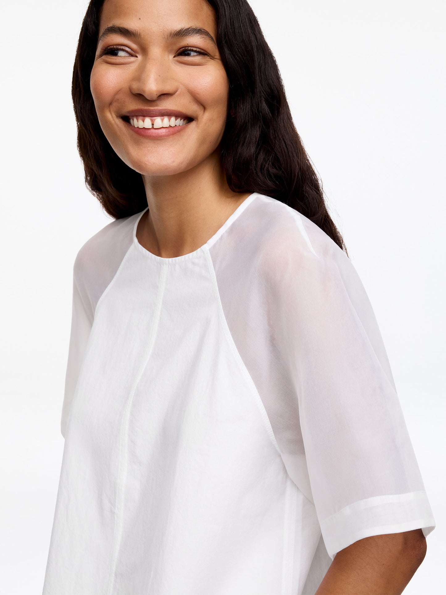 Cotton-Silk Top