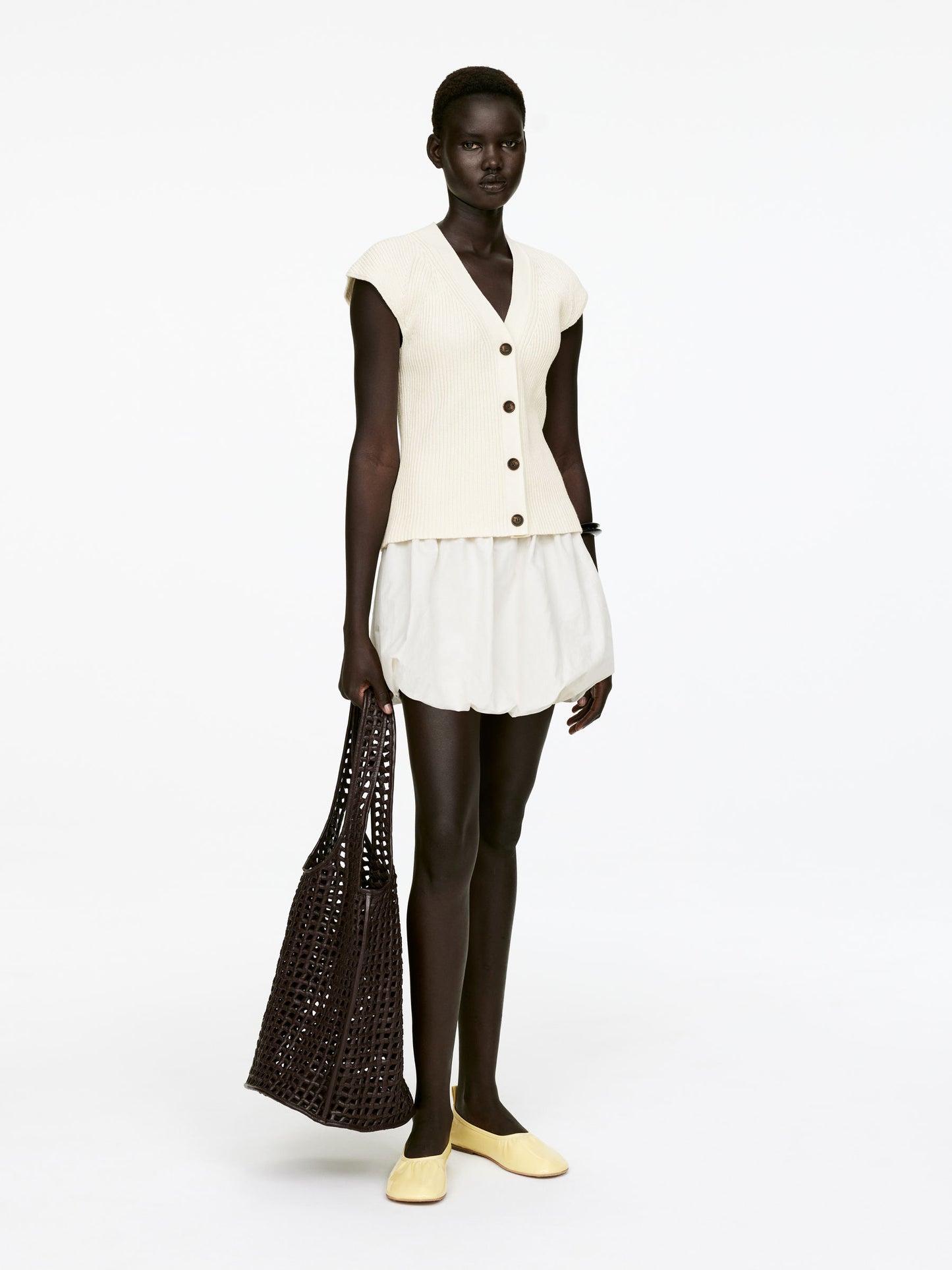 Knitted Sleeveless Top
