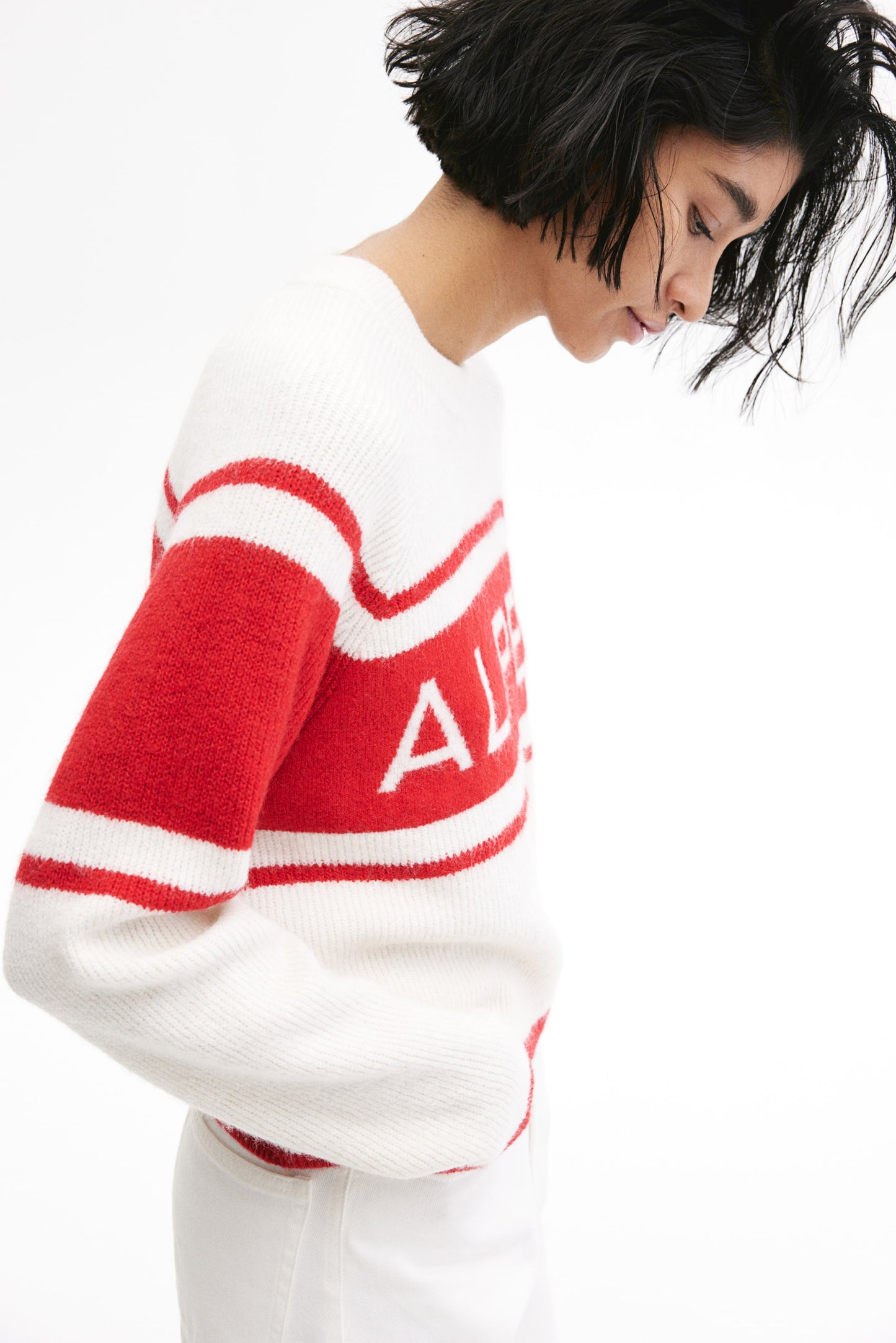 Text-motif jumper