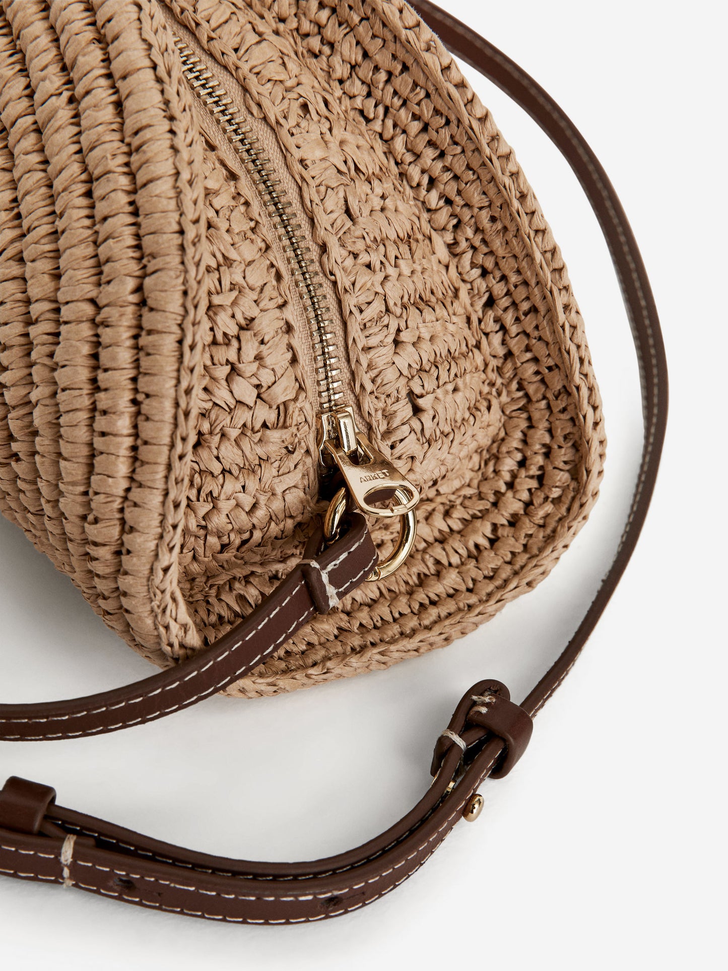 Crossbody Straw Bag