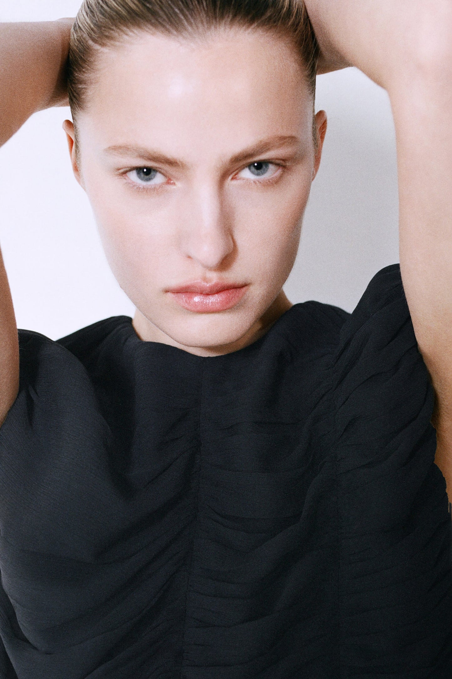 Gathered panelled top