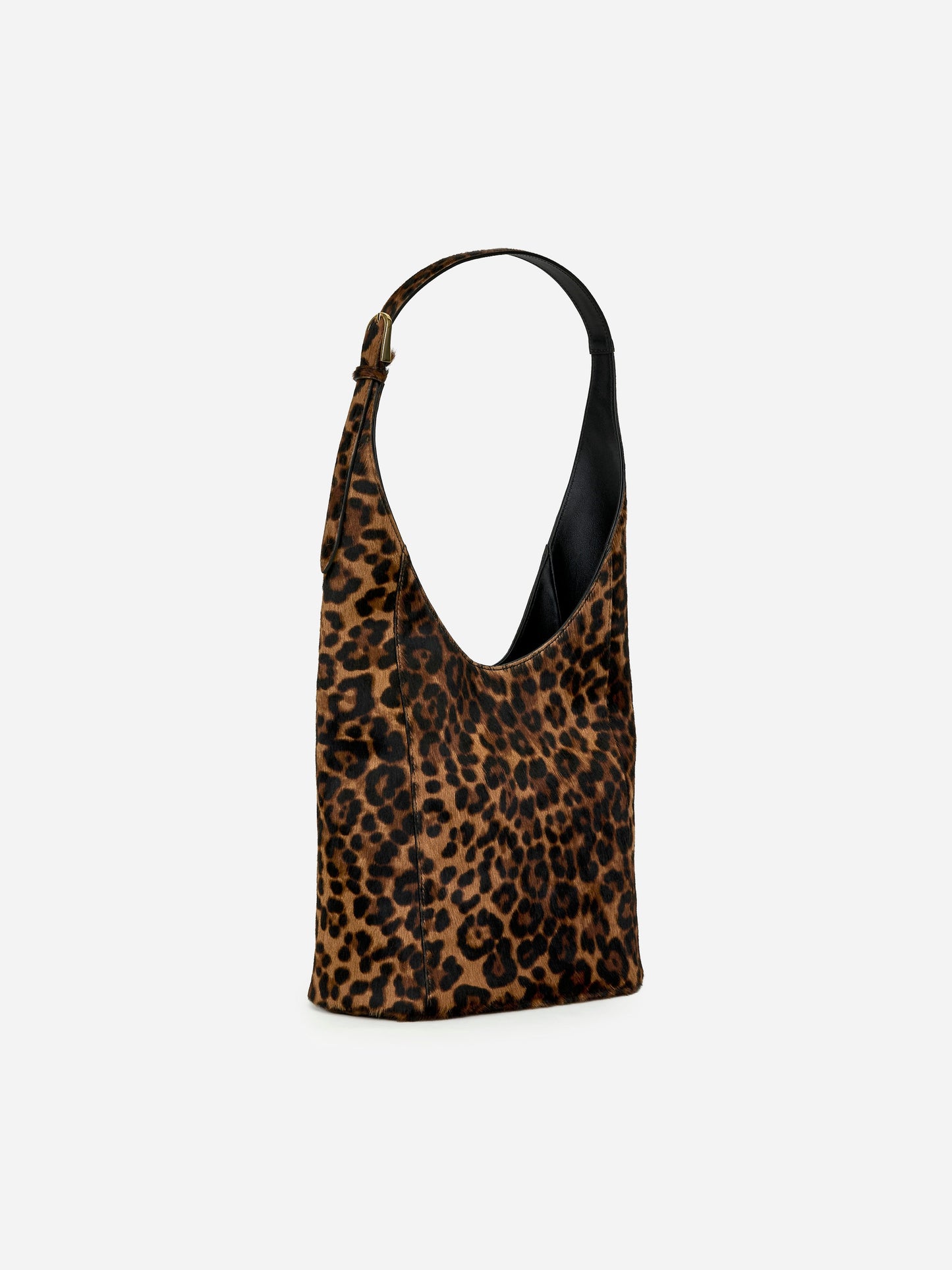 Pony Hair-Effect Suede Tote
