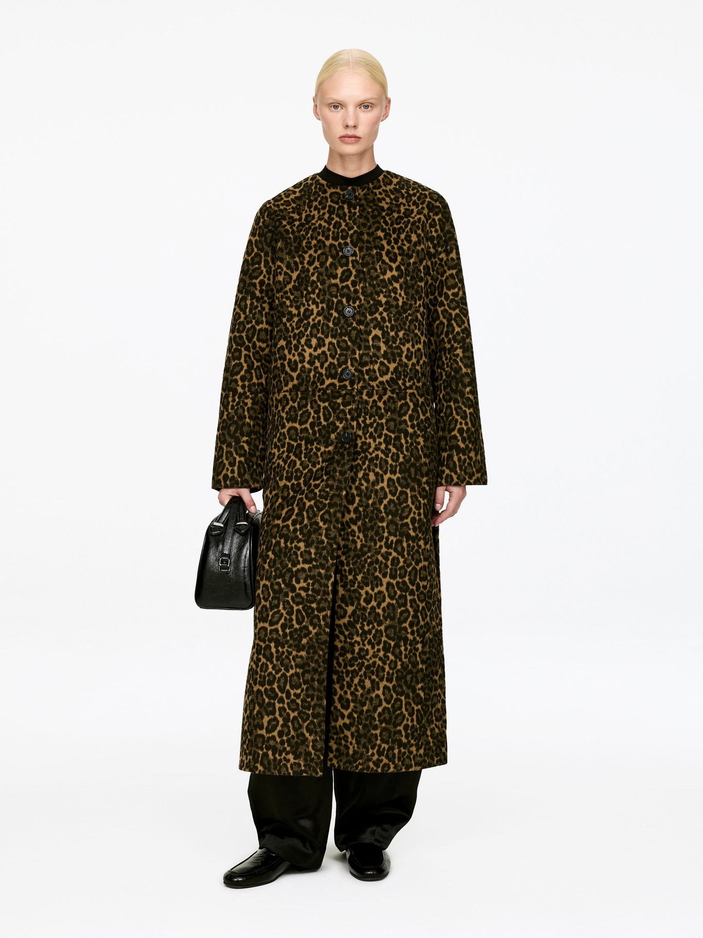 Doublé Wool-Blend Coat