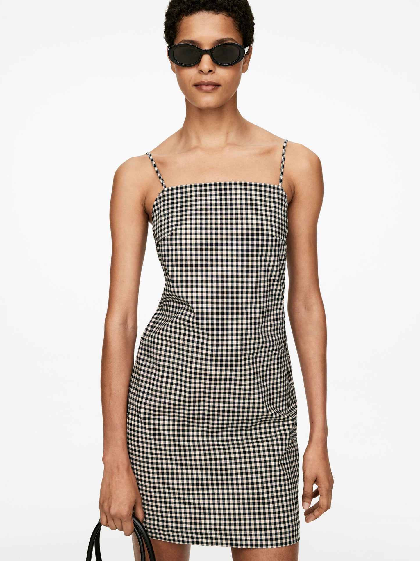 Mini Gingham Dress