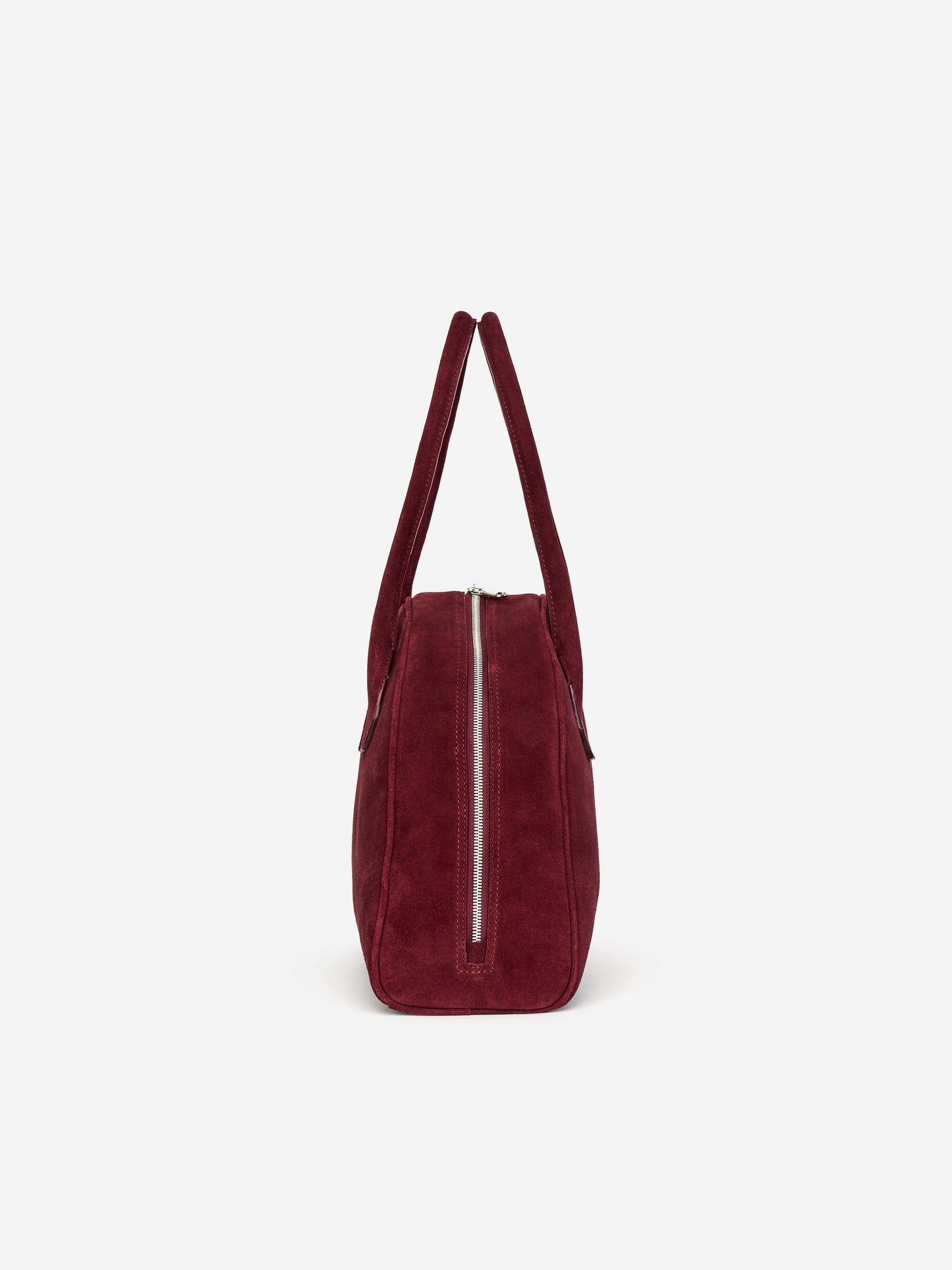 Suede Bowling Bag