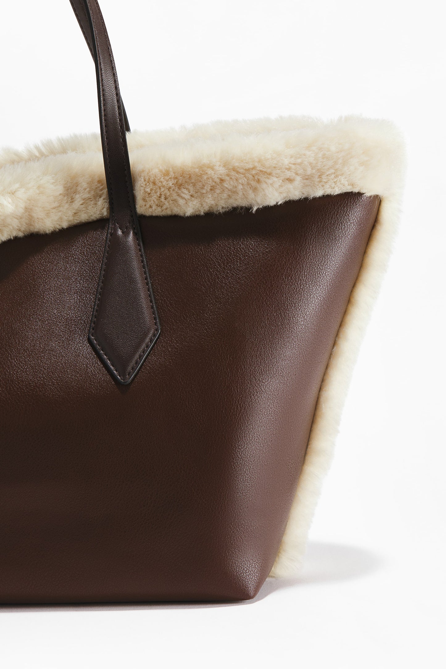 Shearling Shopper