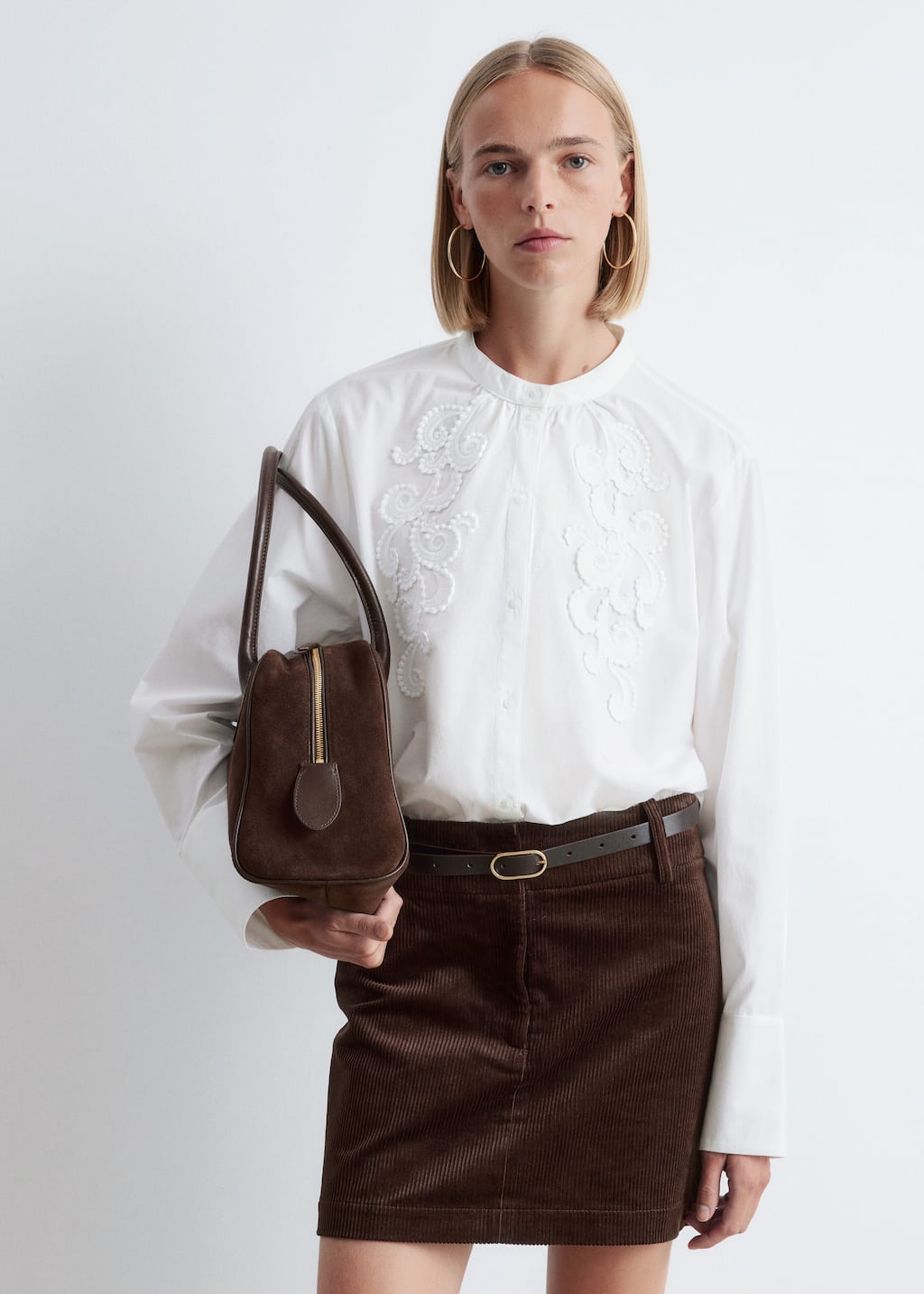 Cotton Embroidered Blouse