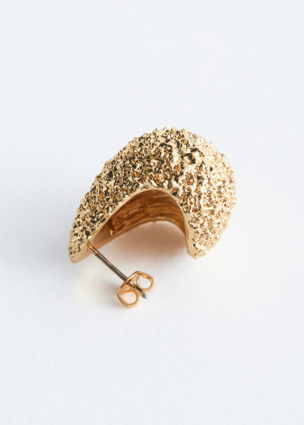 Textured Dome Earrings