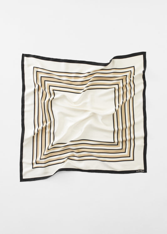 Graphic-Print Square Scarf