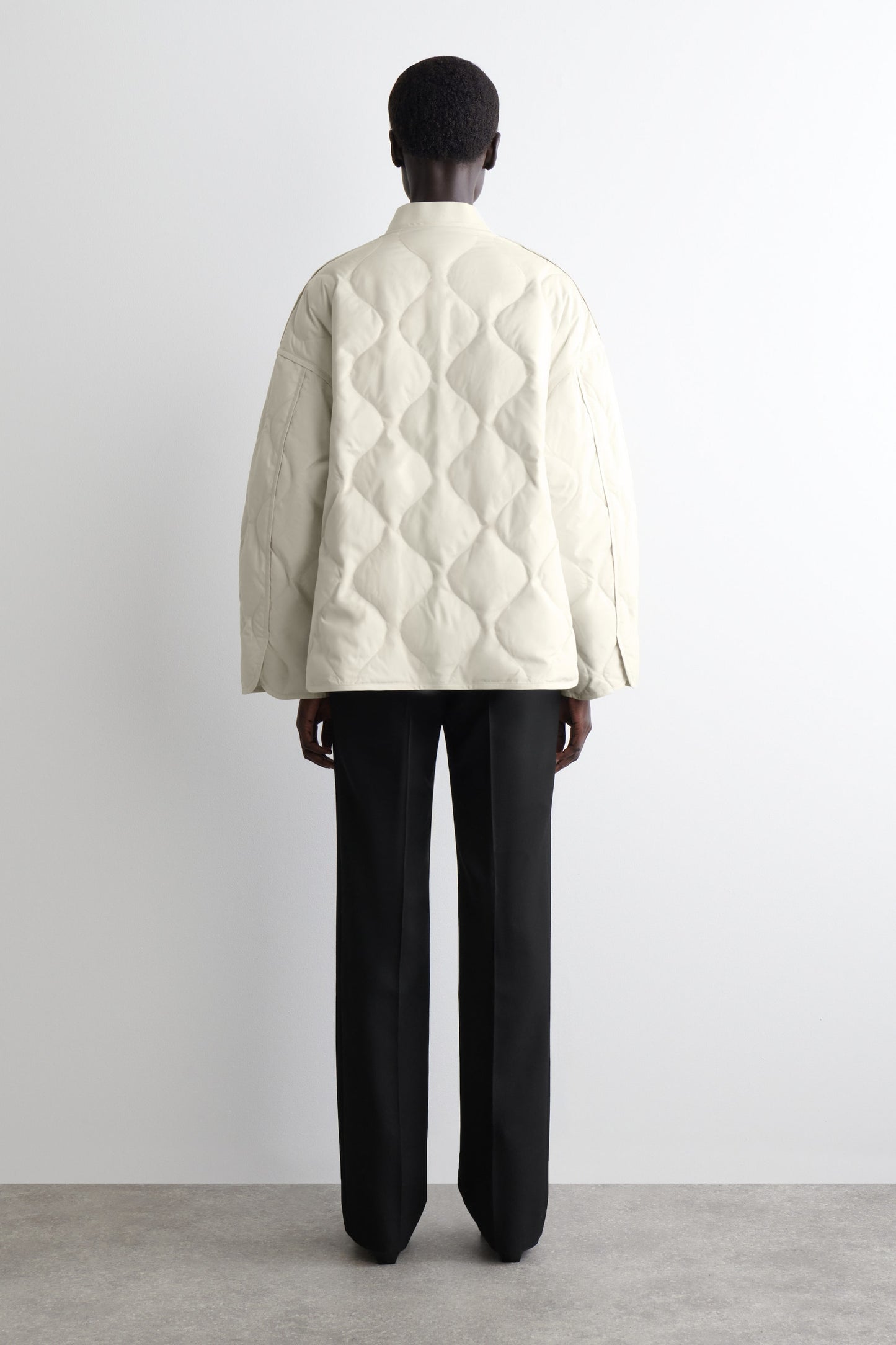 Oversized Quilted Jacket