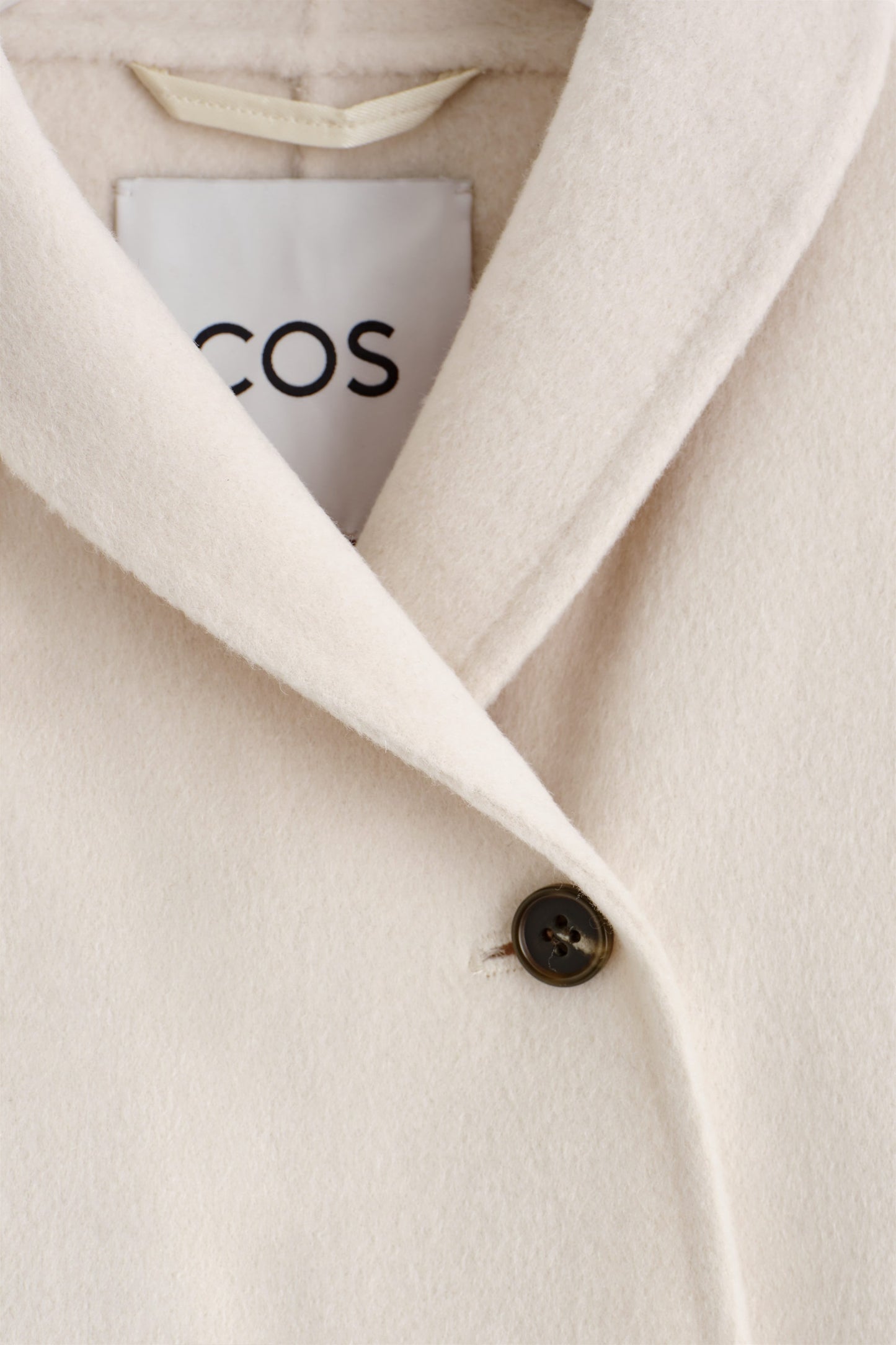 Double-Faced Wool Pea Jacket