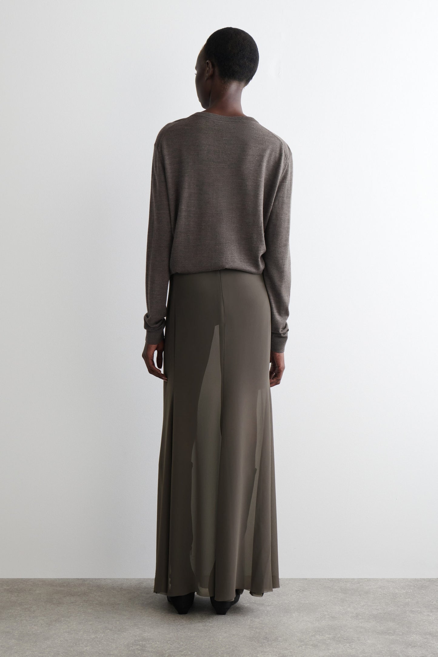 Sheer Maxi Skirt