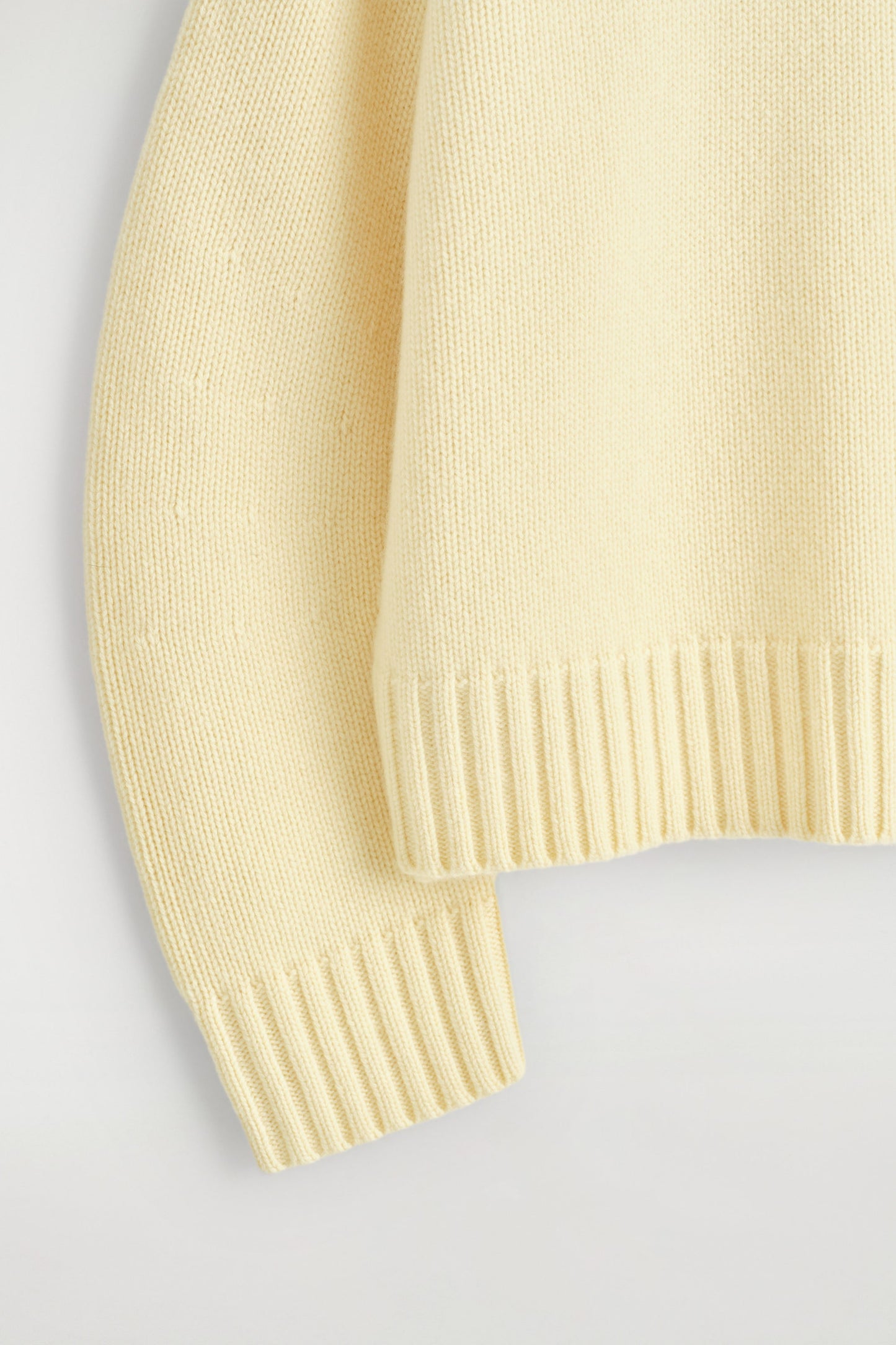 Chunky cashmere crew-neck jumper