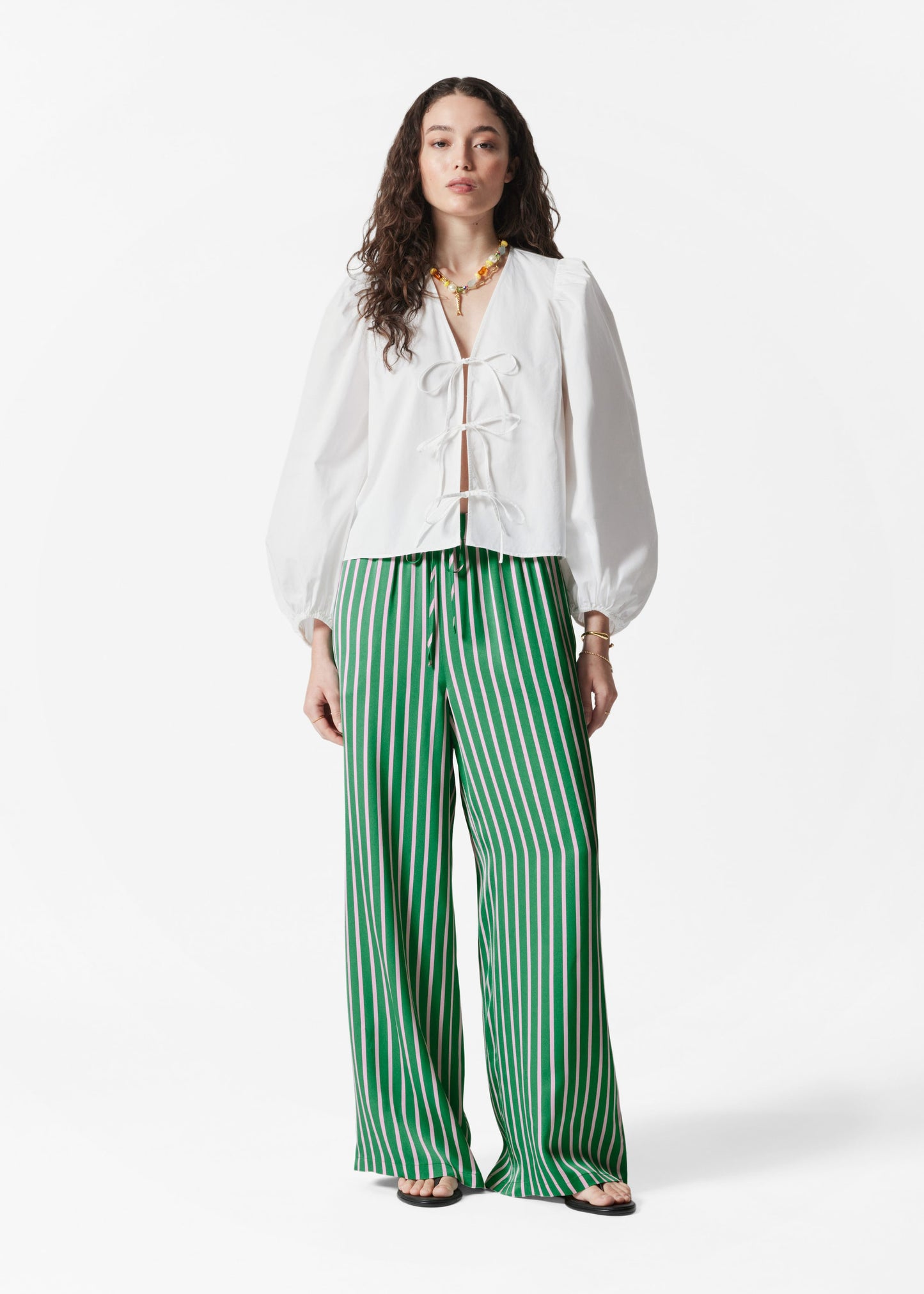 Tie-Front Blouse