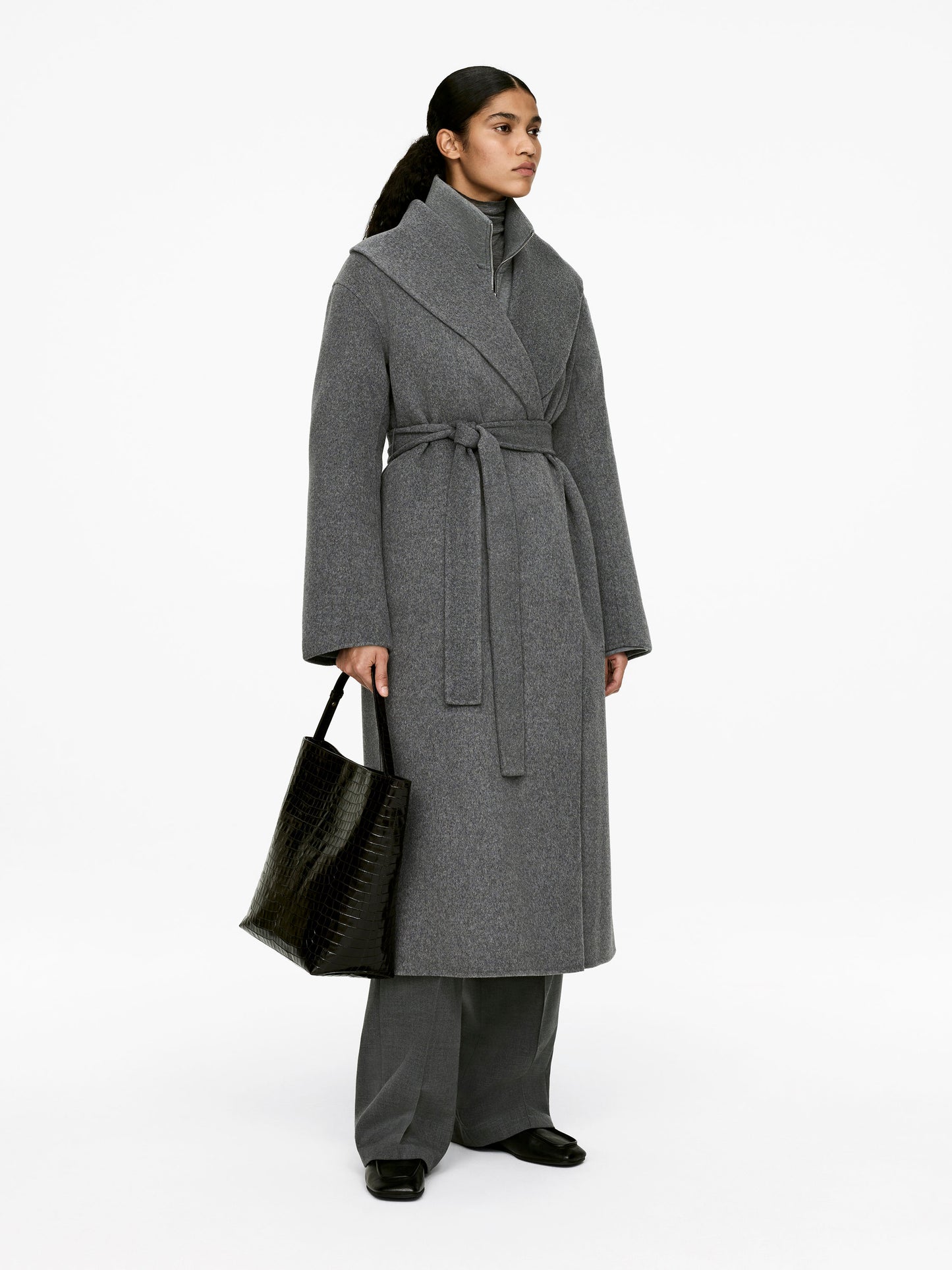 Shawl-Collar Coat